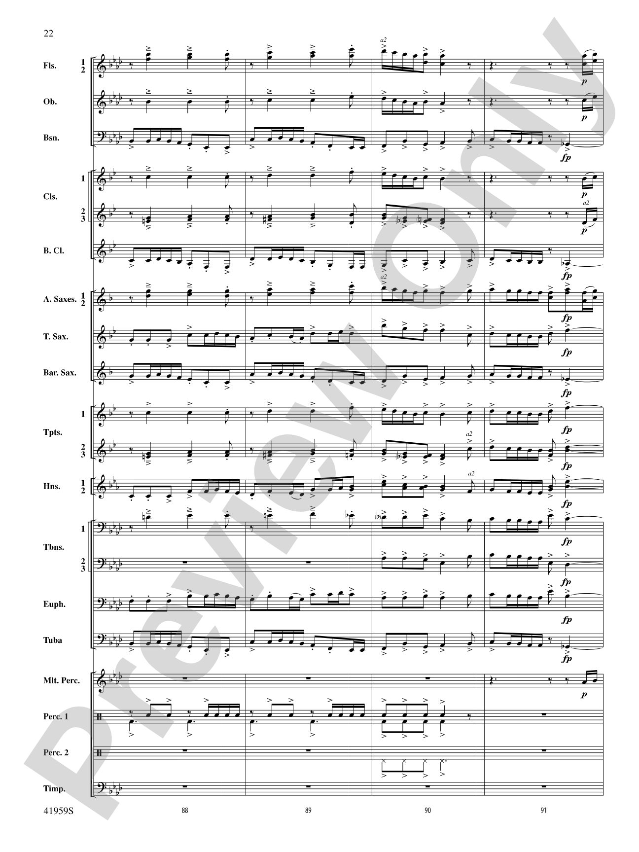 A Holiday Montage: Concert Band Conductor Score & Parts