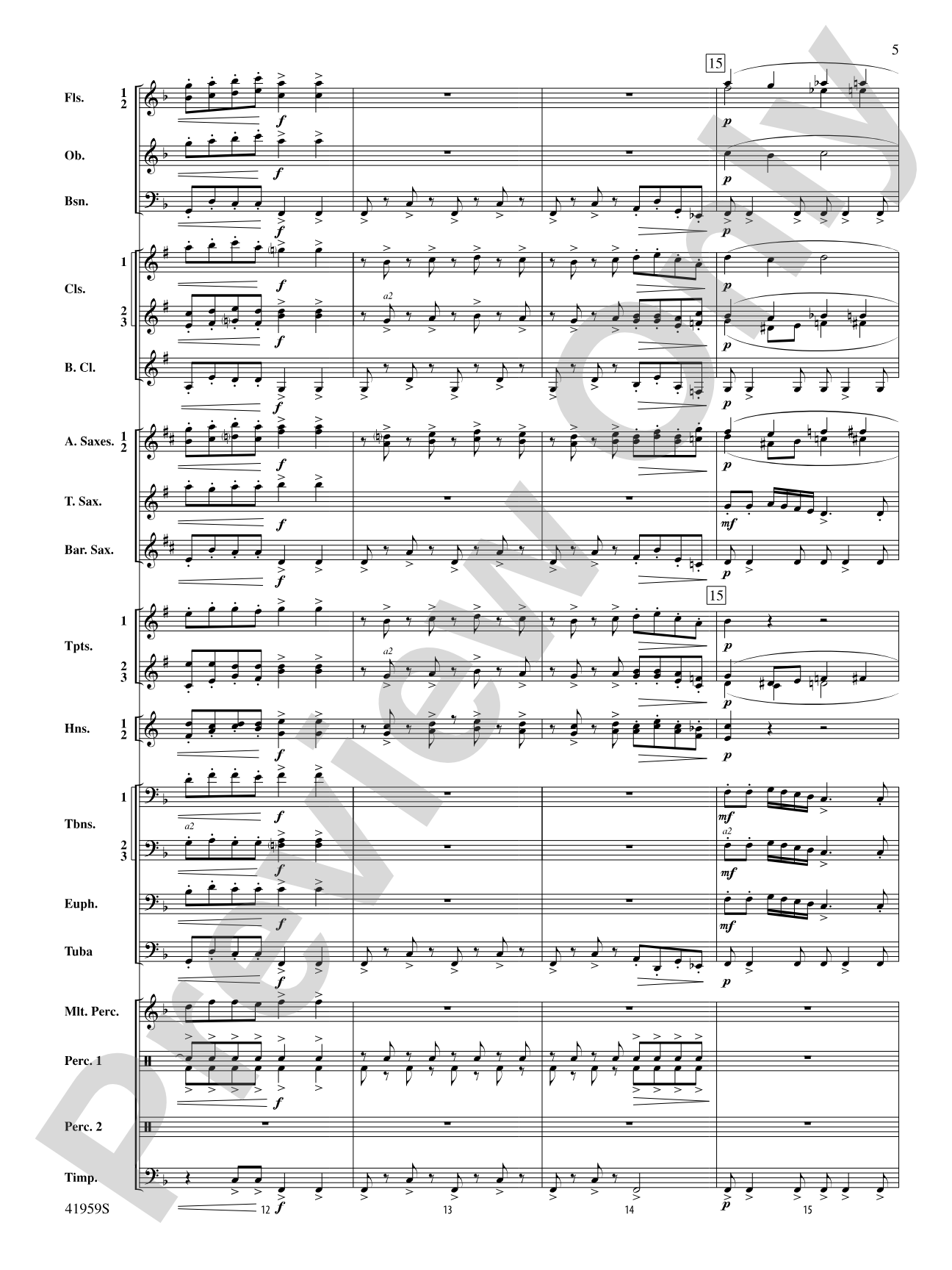 A Holiday Montage: Concert Band Conductor Score & Parts