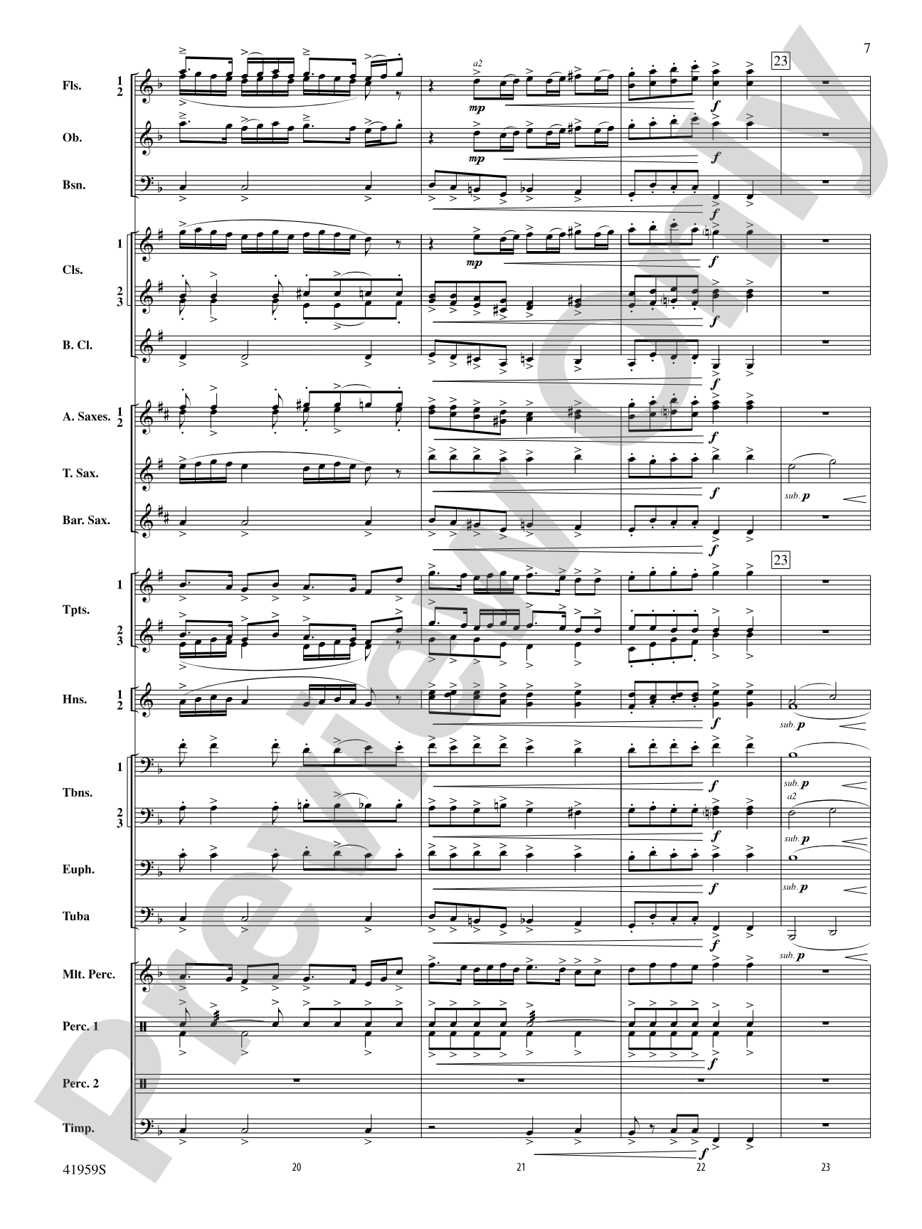 A Holiday Montage: Concert Band Conductor Score & Parts