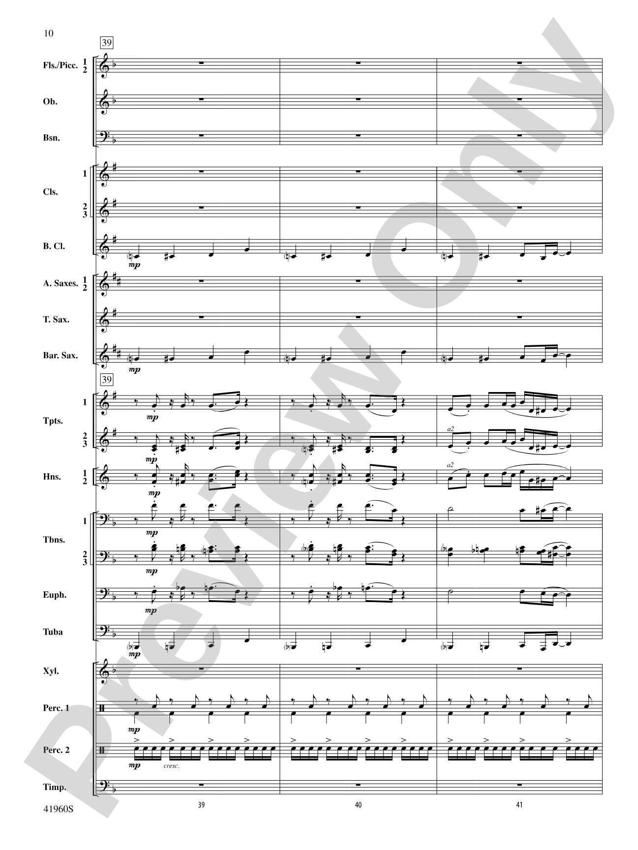 Platte River Hoedown: Concert Band Conductor Score & Parts