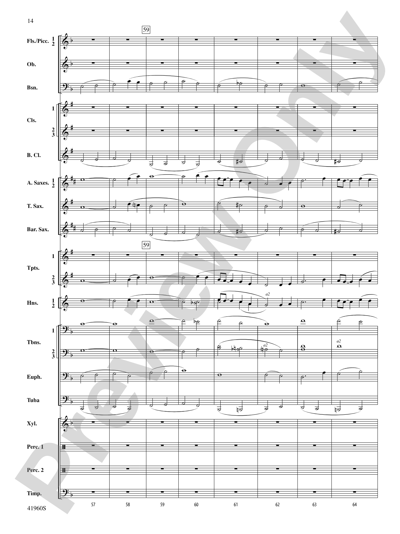 Platte River Hoedown: Concert Band Conductor Score & Parts