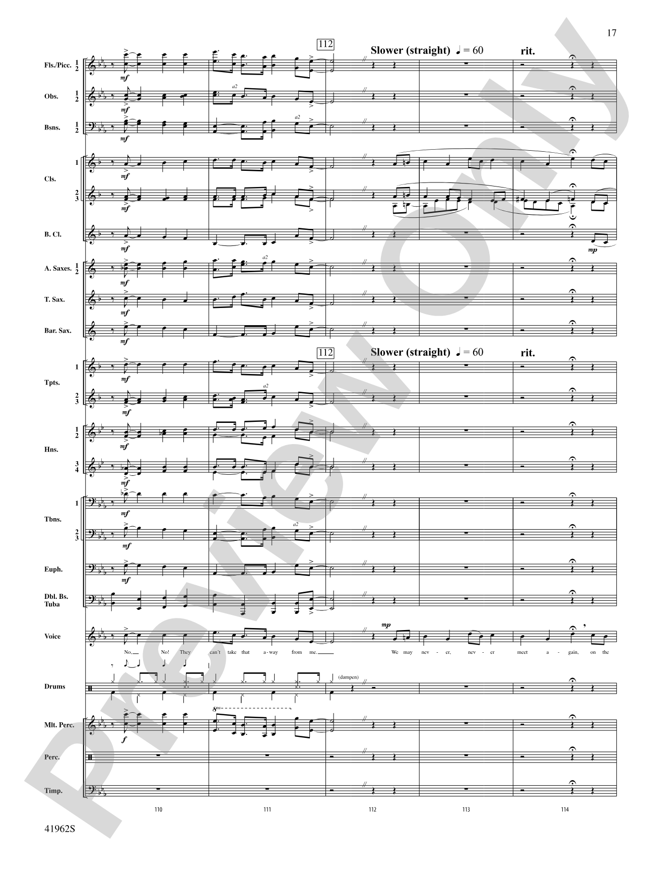 A Gershwin Tribute to Love: Concert Band Conductor Score & Parts