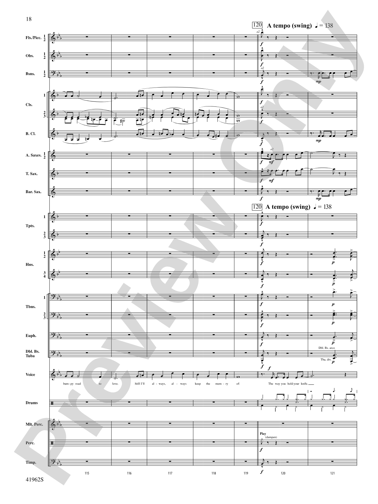 A Gershwin Tribute to Love: Concert Band Conductor Score & Parts
