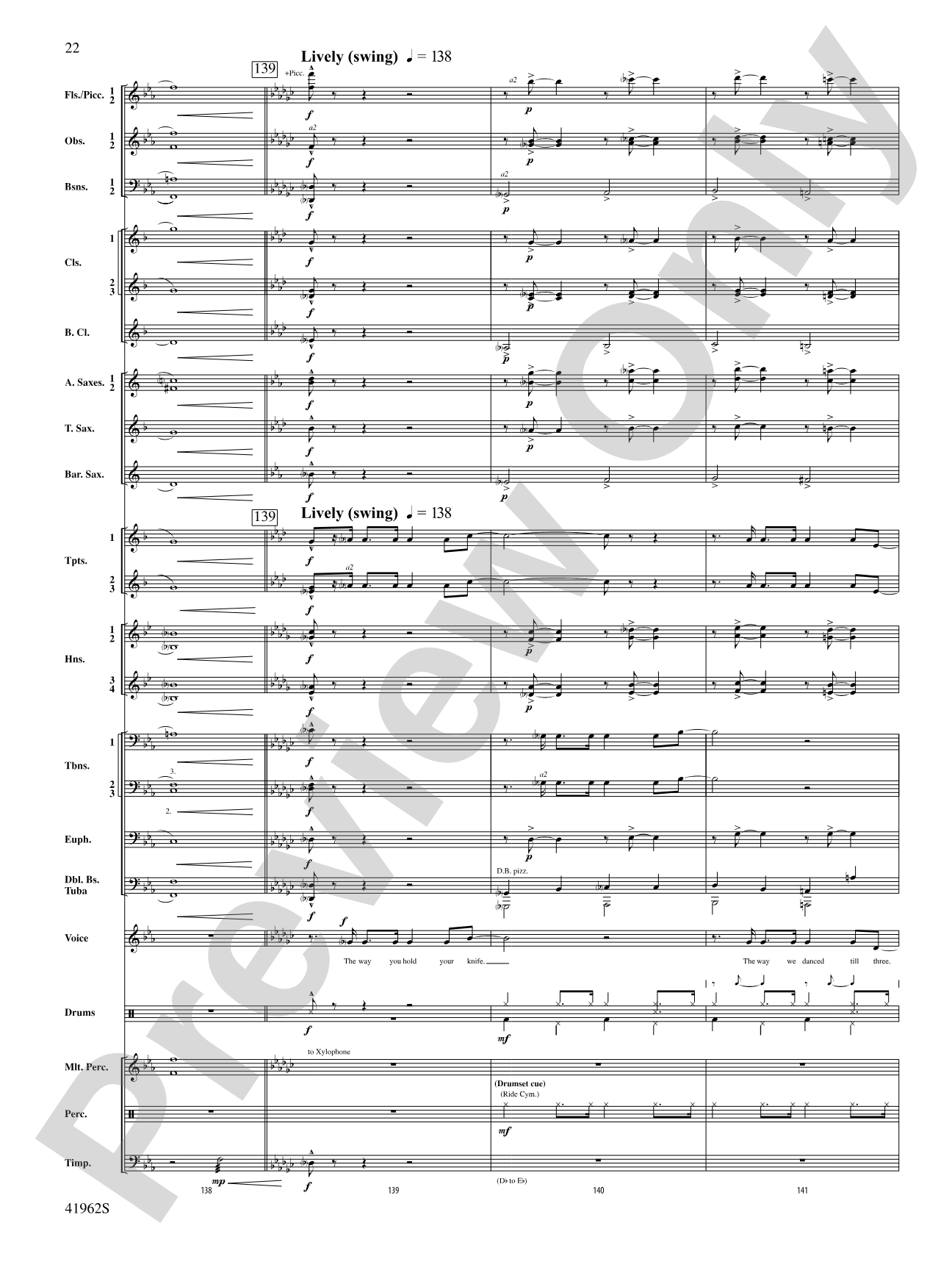 A Gershwin Tribute to Love: Concert Band Conductor Score & Parts