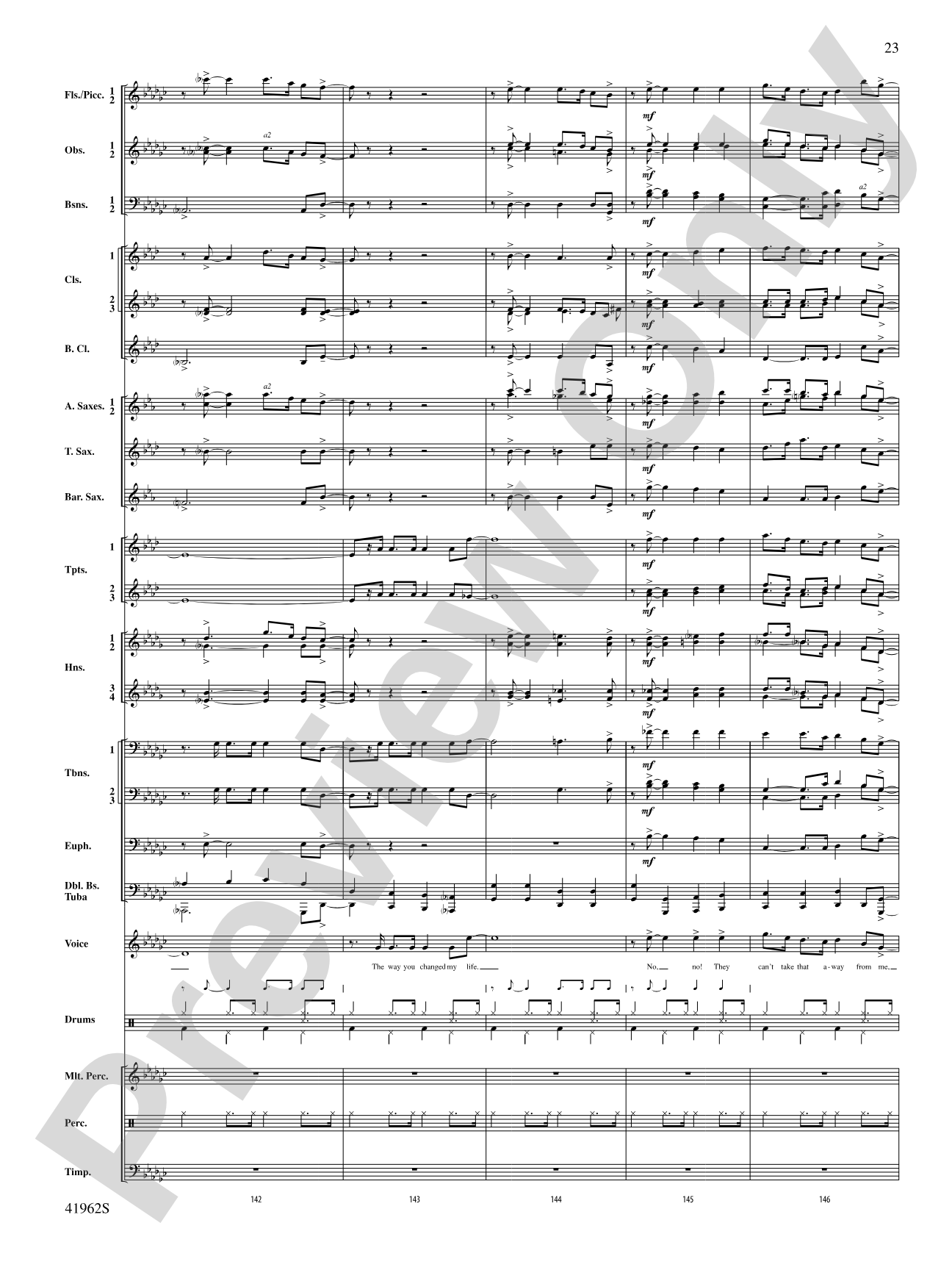 A Gershwin Tribute to Love: Concert Band Conductor Score & Parts