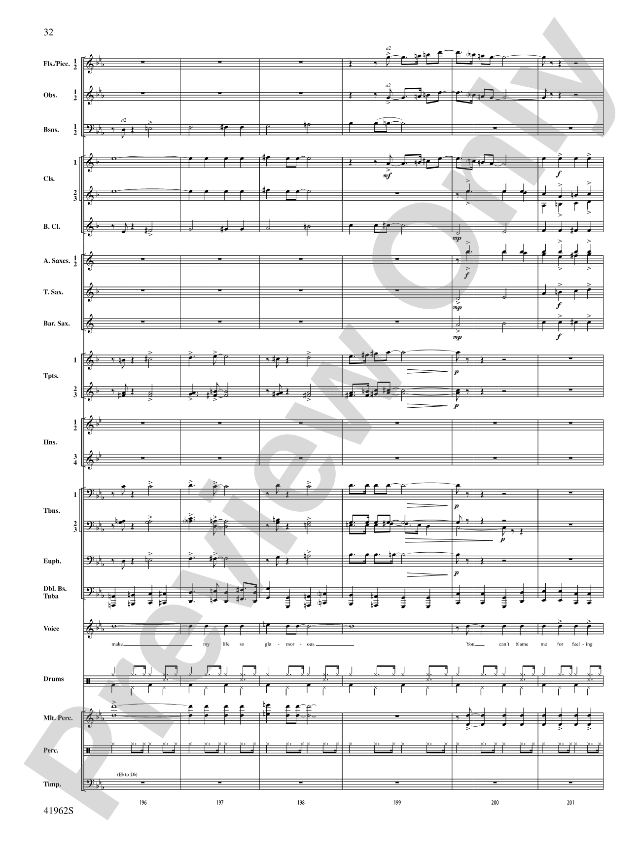 A Gershwin Tribute to Love: Concert Band Conductor Score & Parts