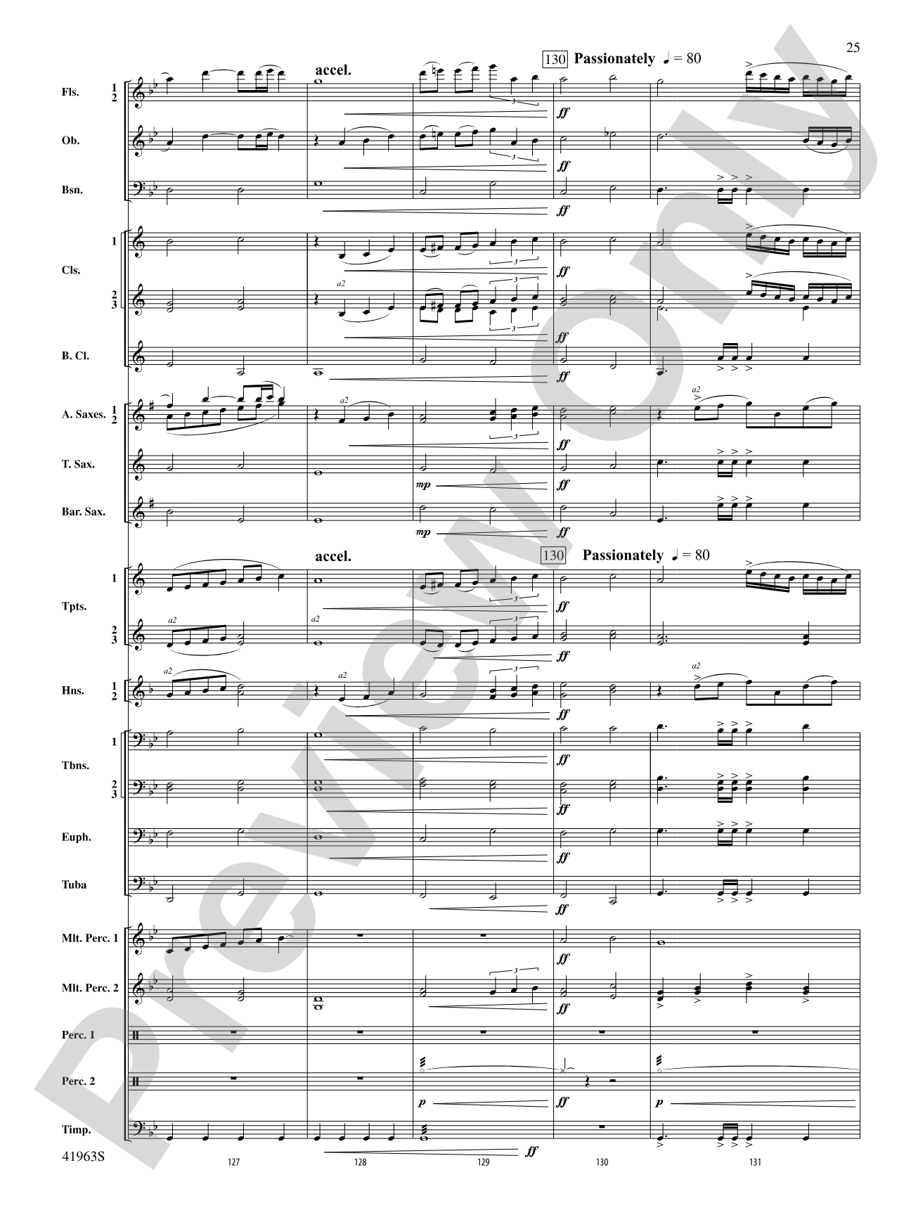 Sky Bound: Concert Band Conductor Score & Parts