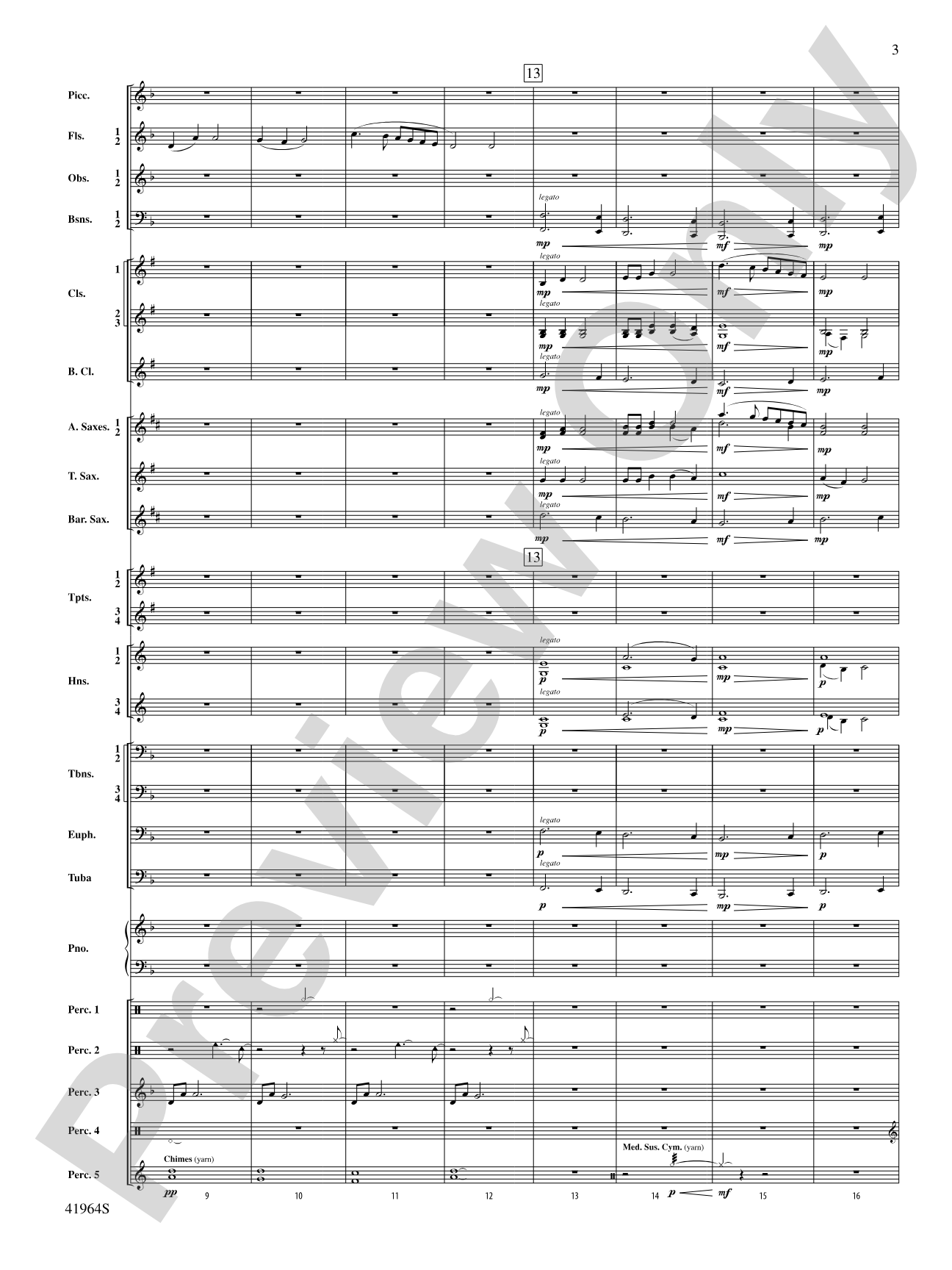 All the Pretty Little Horses: Concert Band Conductor Score & Parts