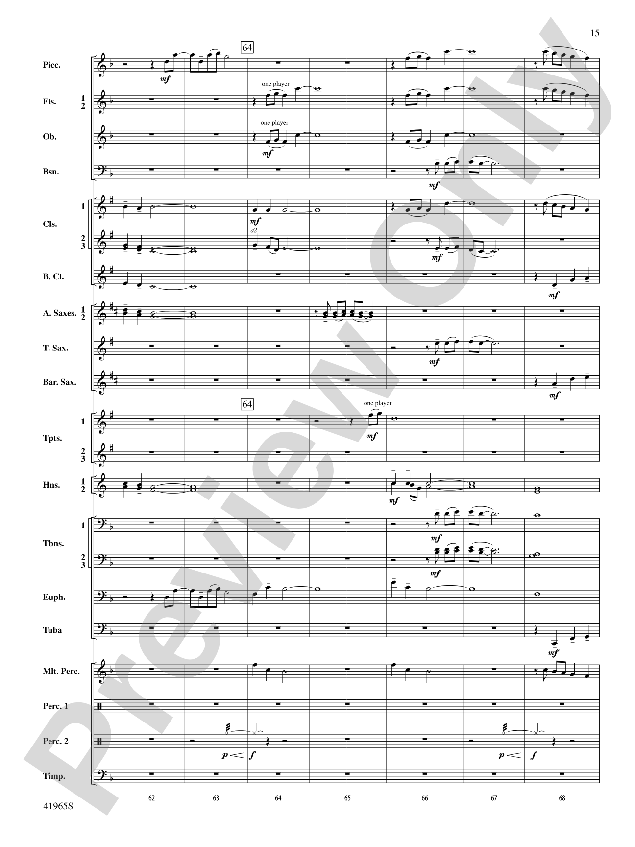 Chase the Shouting Wind: Concert Band Conductor Score & Parts