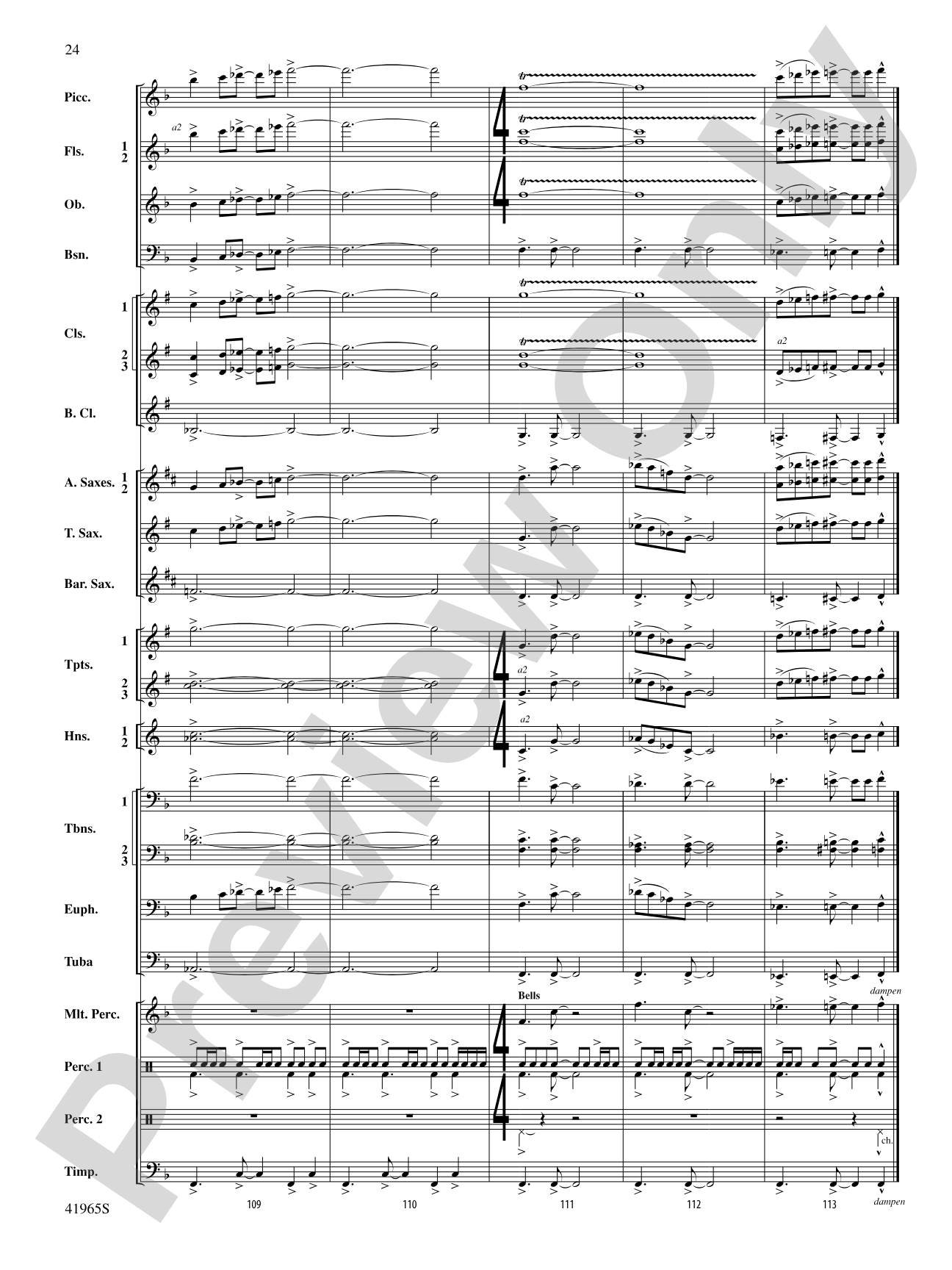 Chase the Shouting Wind: Concert Band Conductor Score & Parts