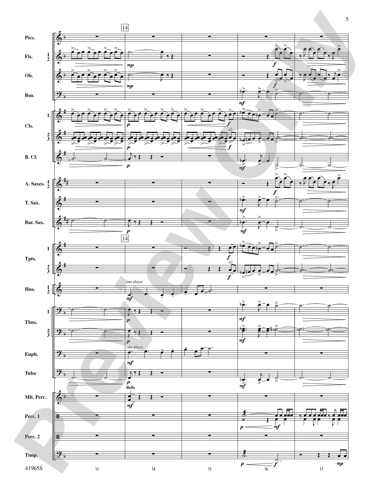 Chase the Shouting Wind: Concert Band Conductor Score & Parts