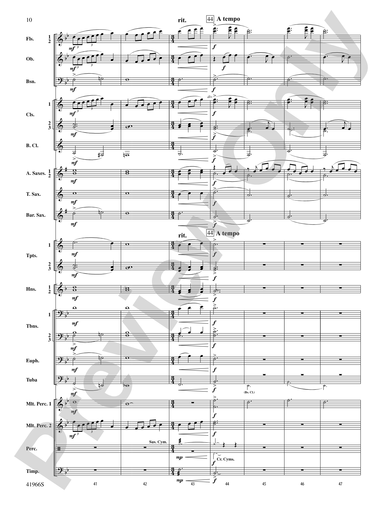 Holy Night, Silent Night: Concert Band Conductor Score & Parts