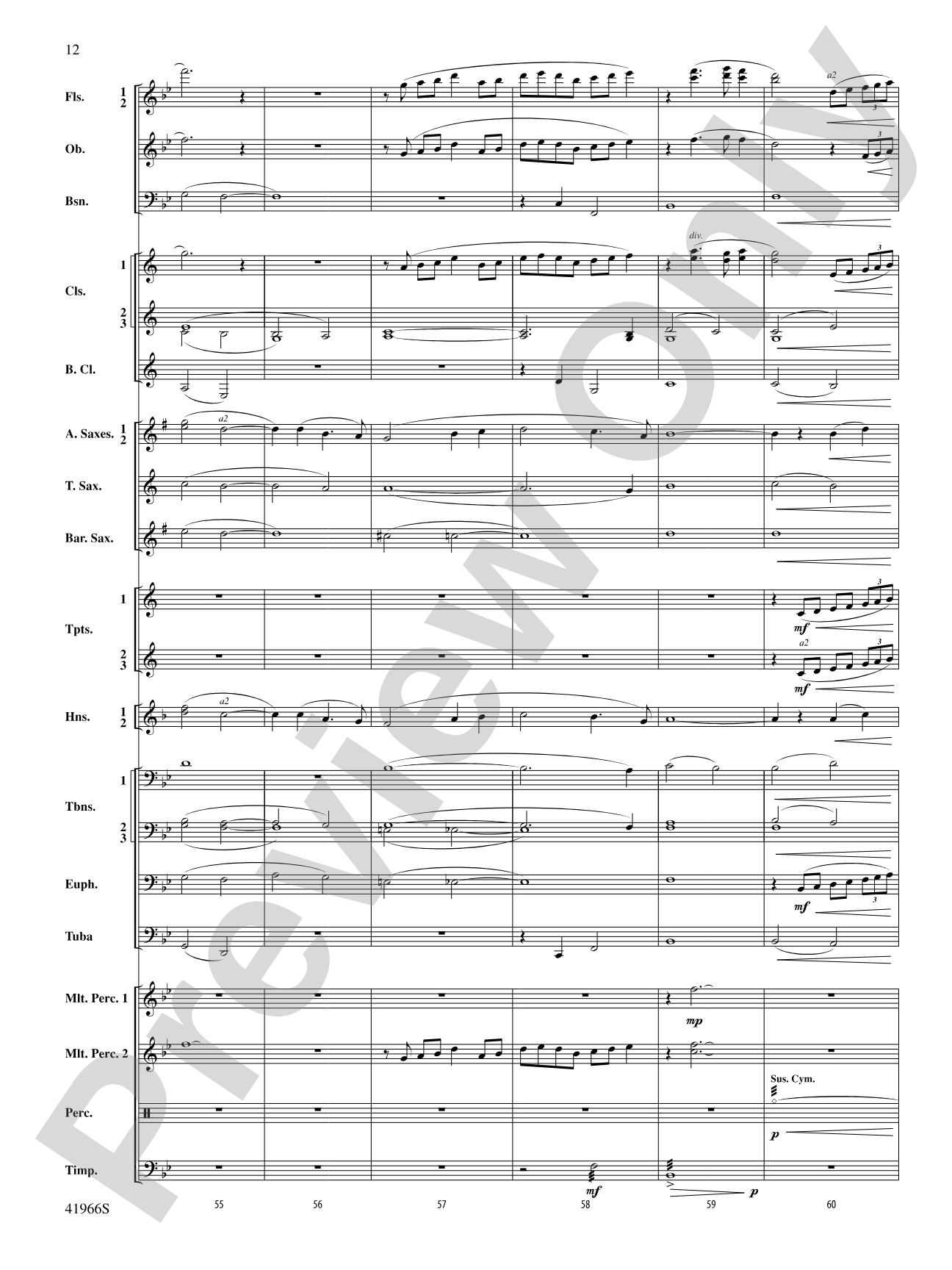 Holy Night, Silent Night: Concert Band Conductor Score & Parts
