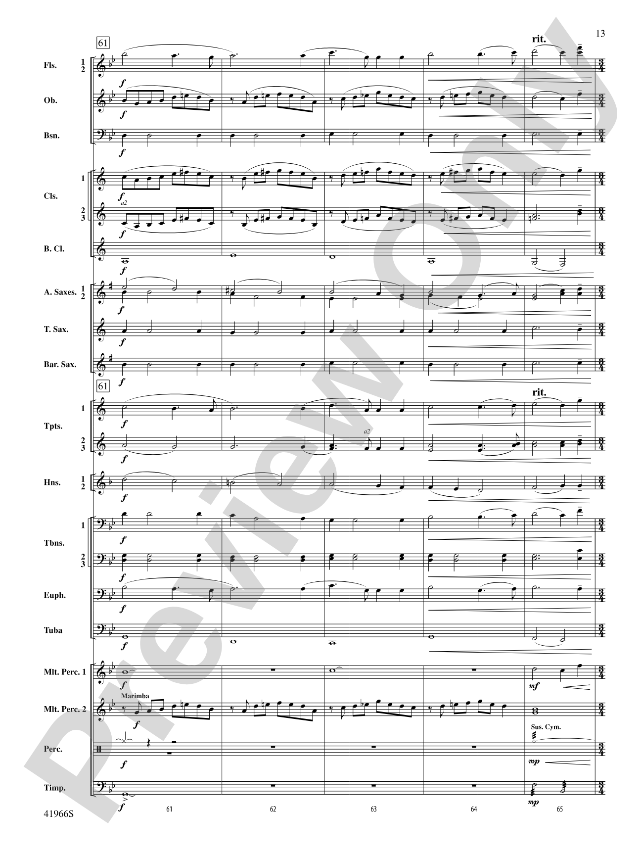 Holy Night, Silent Night: Concert Band Conductor Score & Parts
