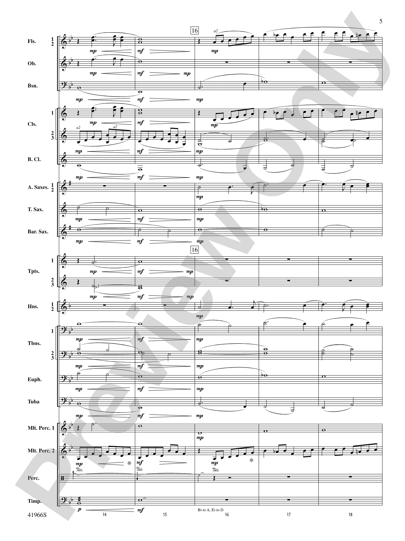 Holy Night, Silent Night: Concert Band Conductor Score & Parts