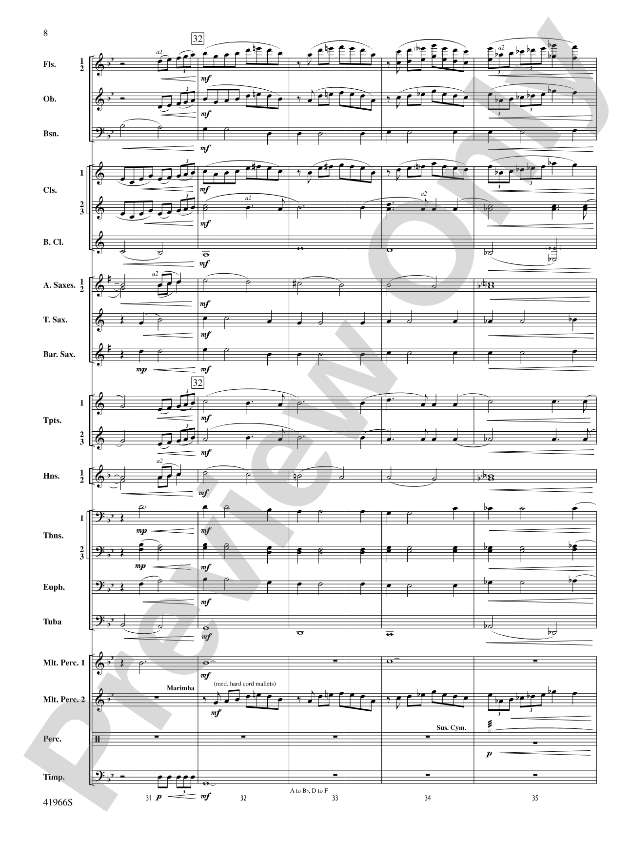 Holy Night, Silent Night: Concert Band Conductor Score & Parts