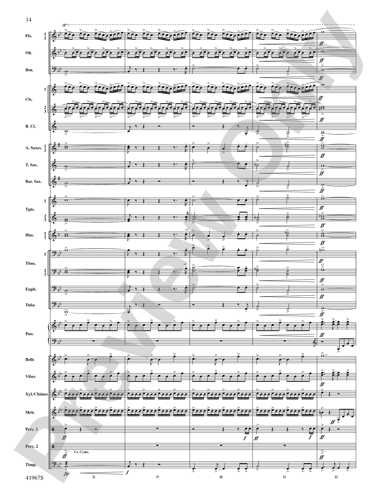 Seven Hills Overture: Concert Band Conductor Score & Parts