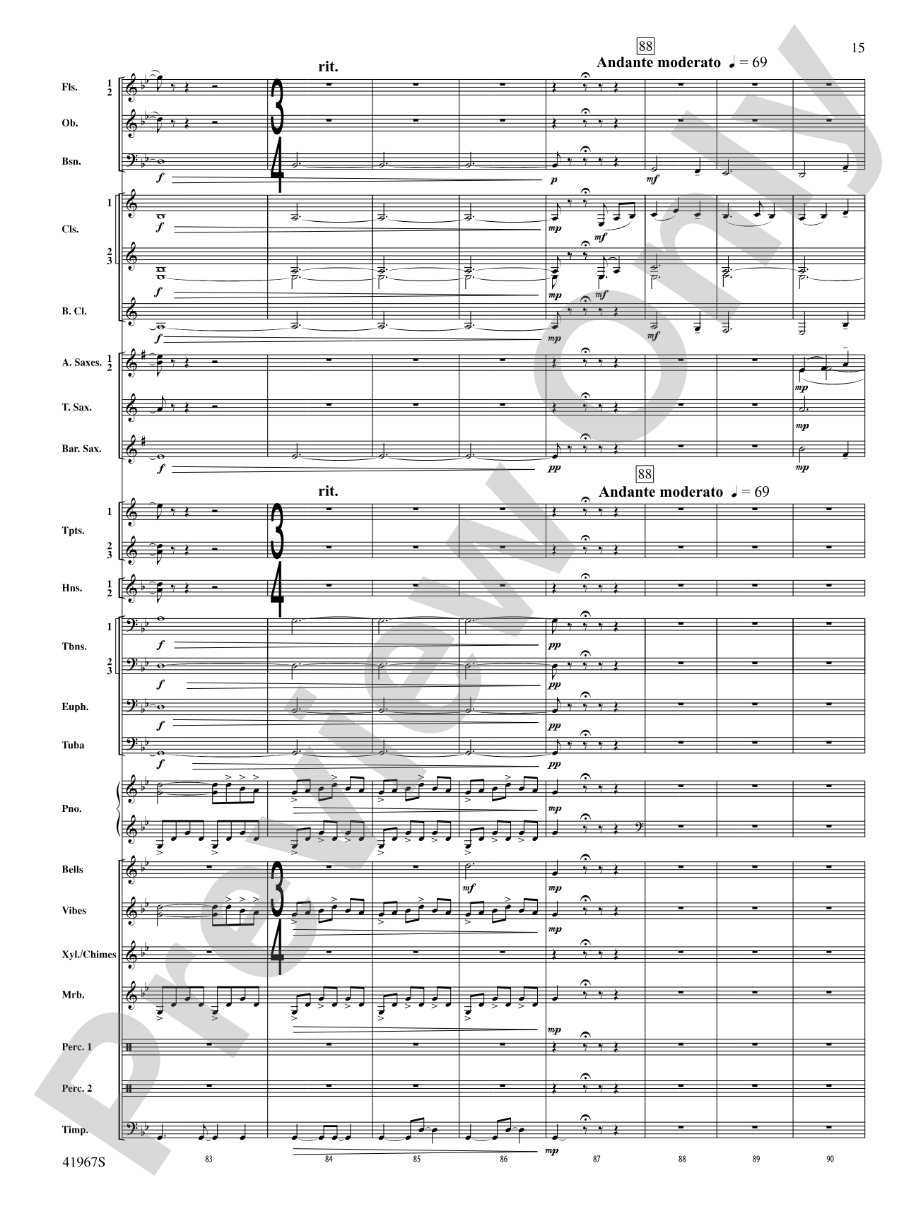 Seven Hills Overture: Concert Band Conductor Score & Parts