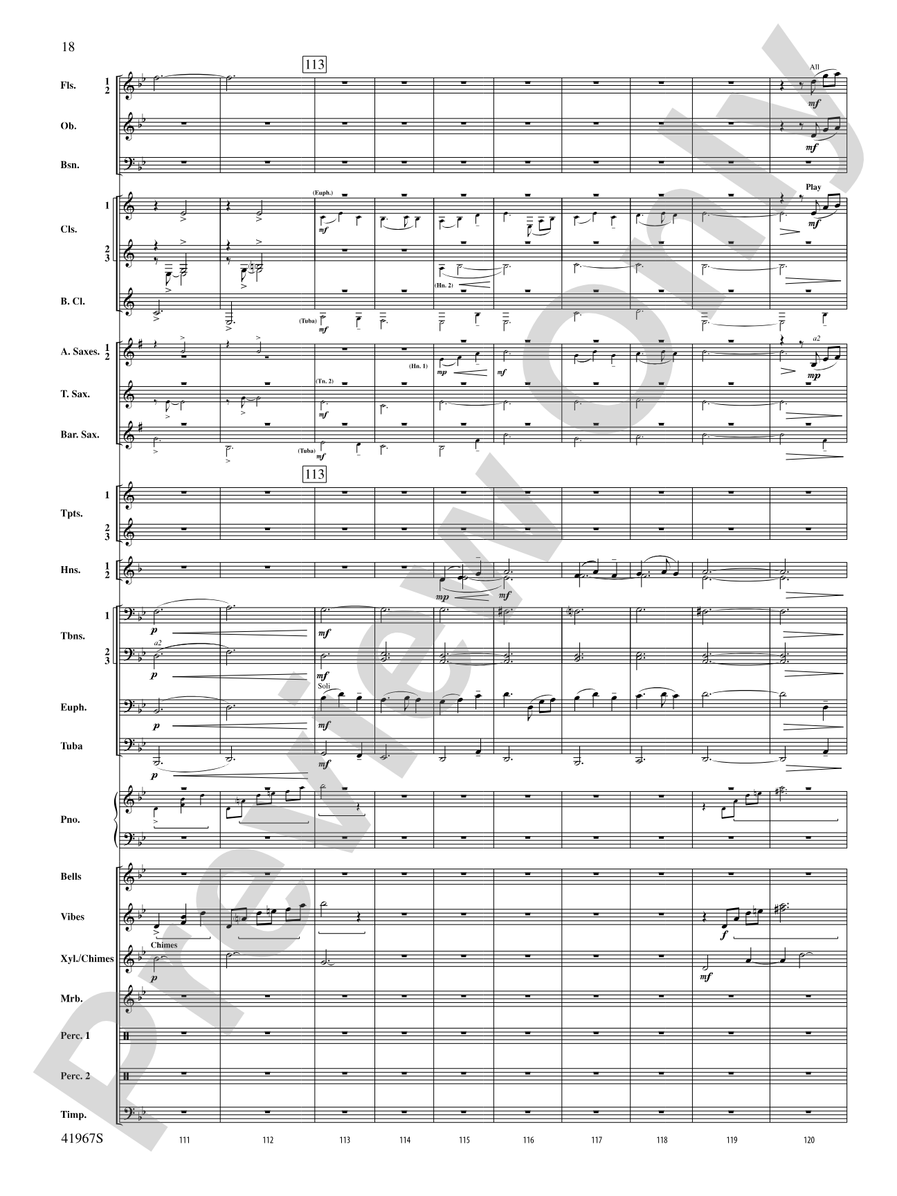 Seven Hills Overture: Concert Band Conductor Score & Parts