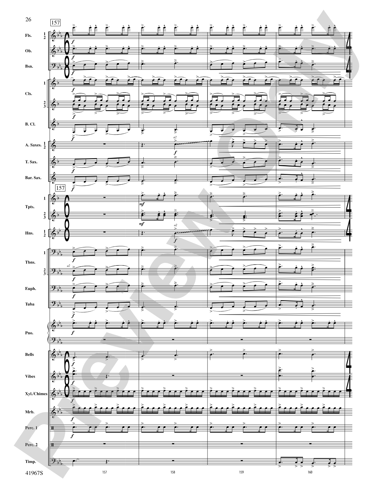 Seven Hills Overture: Concert Band Conductor Score & Parts