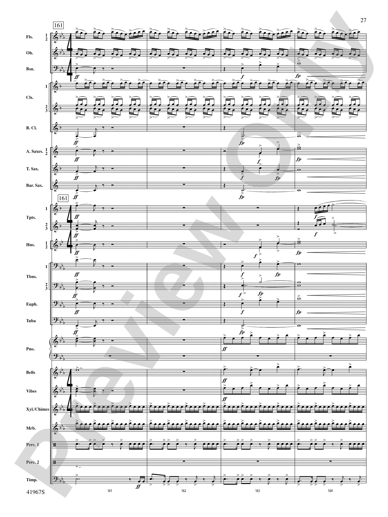 Seven Hills Overture: Concert Band Conductor Score & Parts