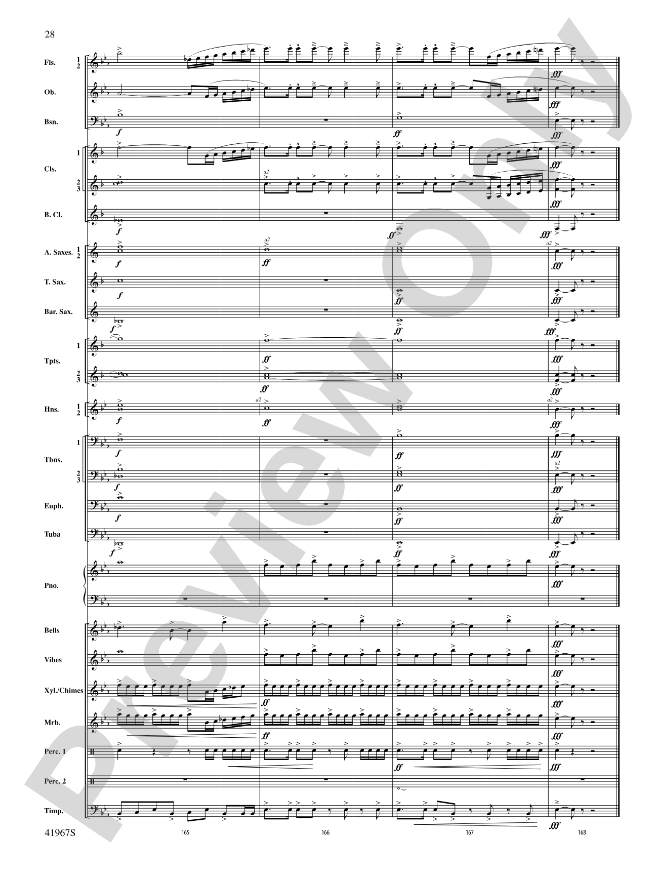 Seven Hills Overture: Concert Band Conductor Score & Parts