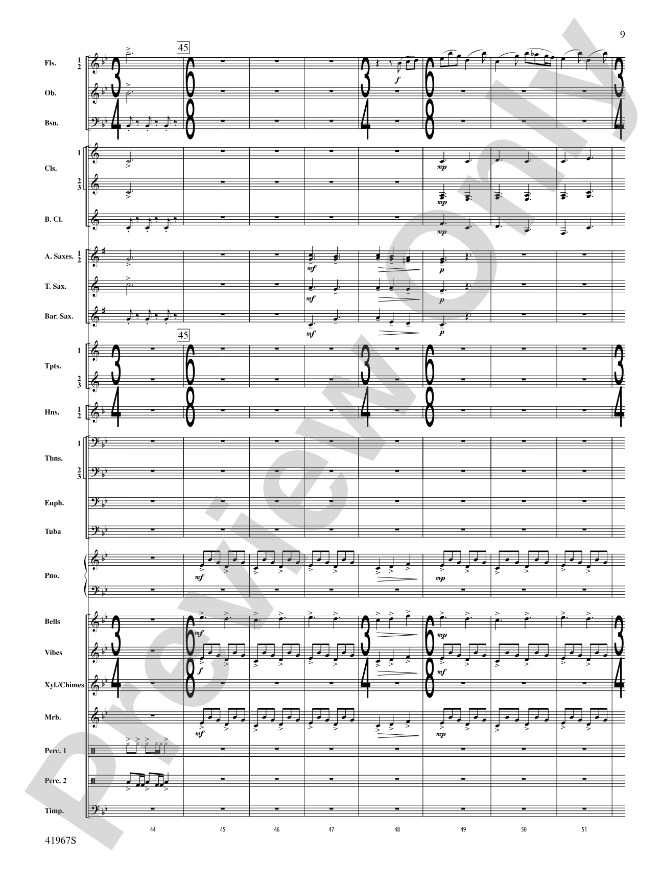 Seven Hills Overture: Concert Band Conductor Score & Parts