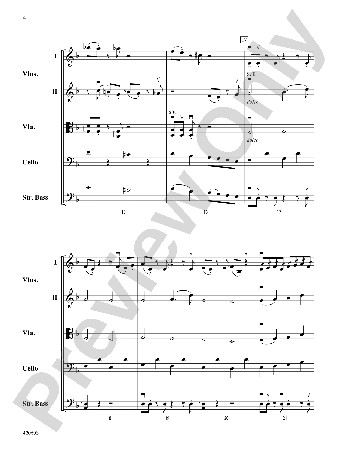Haunted Places: String Orchestra Conductor Score & Parts