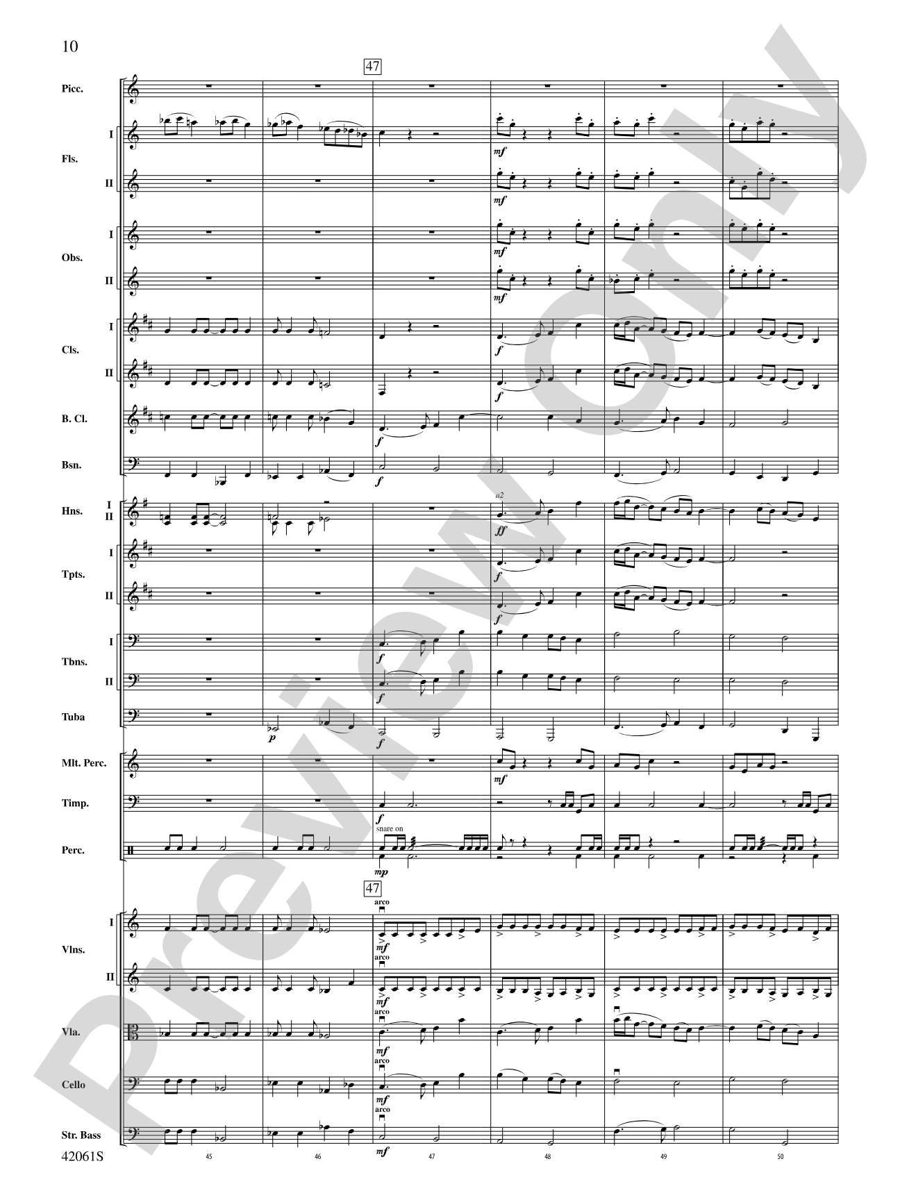 South County Sketches: Full Orchestra Conductor Score & Parts