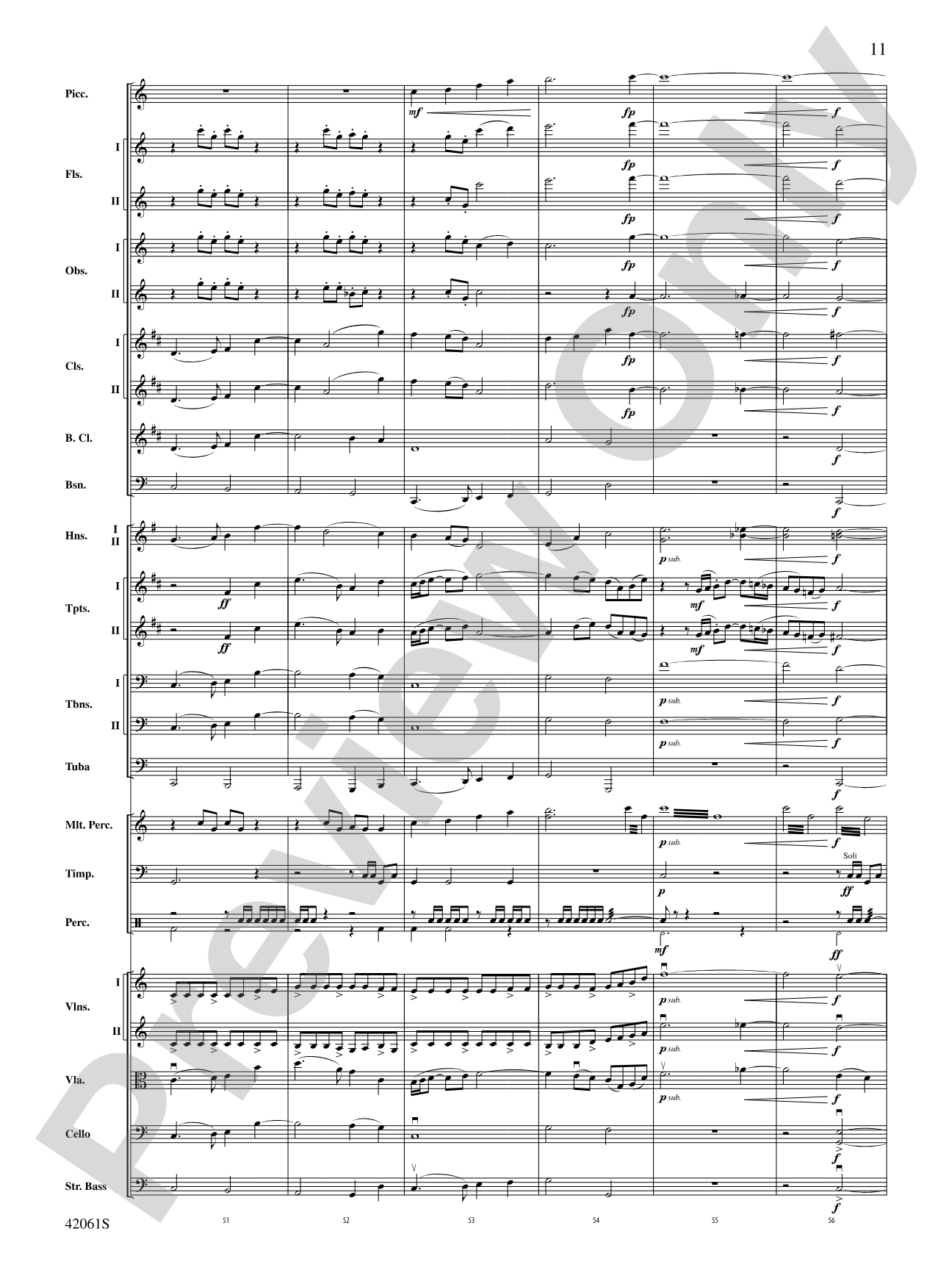 South County Sketches: Full Orchestra Conductor Score & Parts