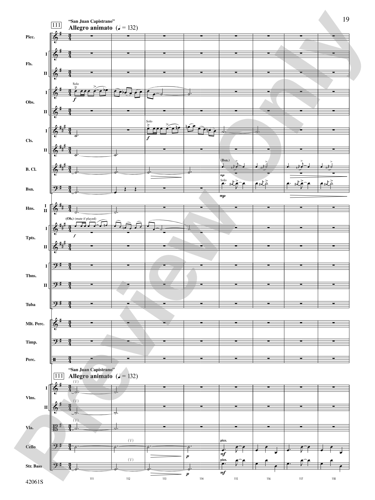 South County Sketches: Full Orchestra Conductor Score & Parts