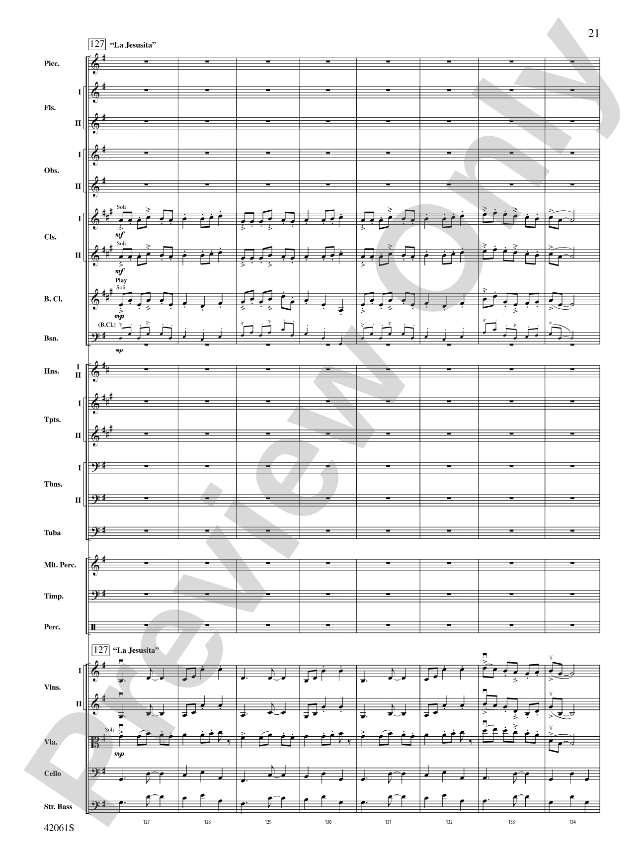 South County Sketches: Full Orchestra Conductor Score & Parts