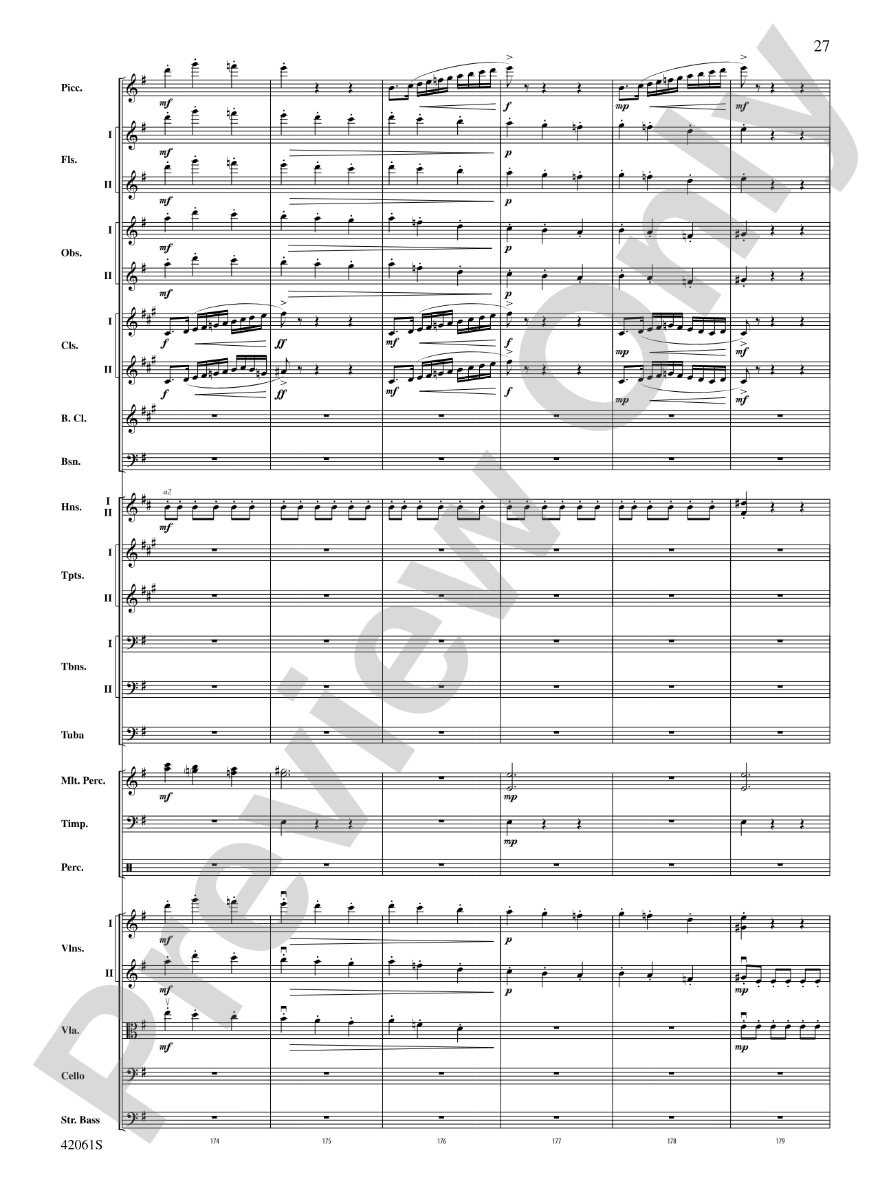 South County Sketches: Full Orchestra Conductor Score & Parts