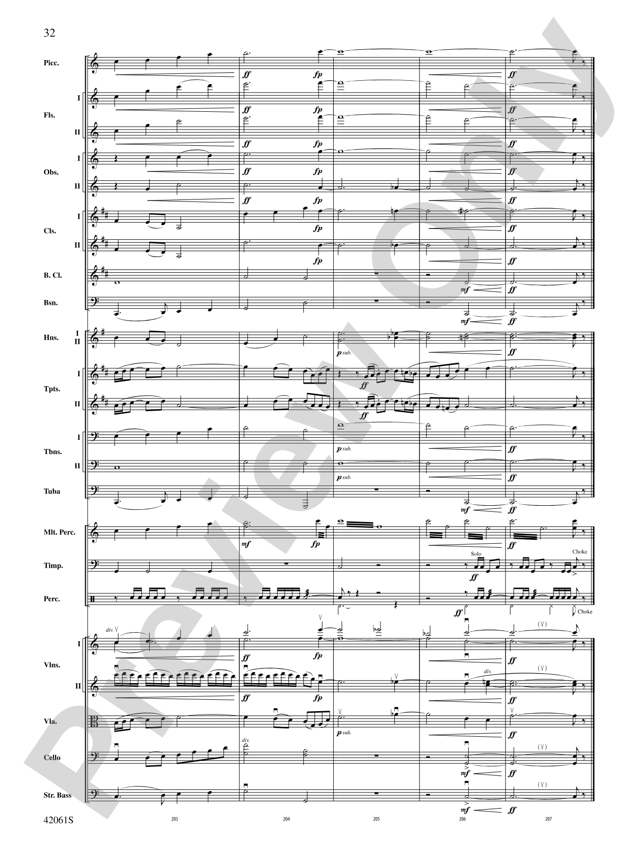 South County Sketches: Full Orchestra Conductor Score & Parts
