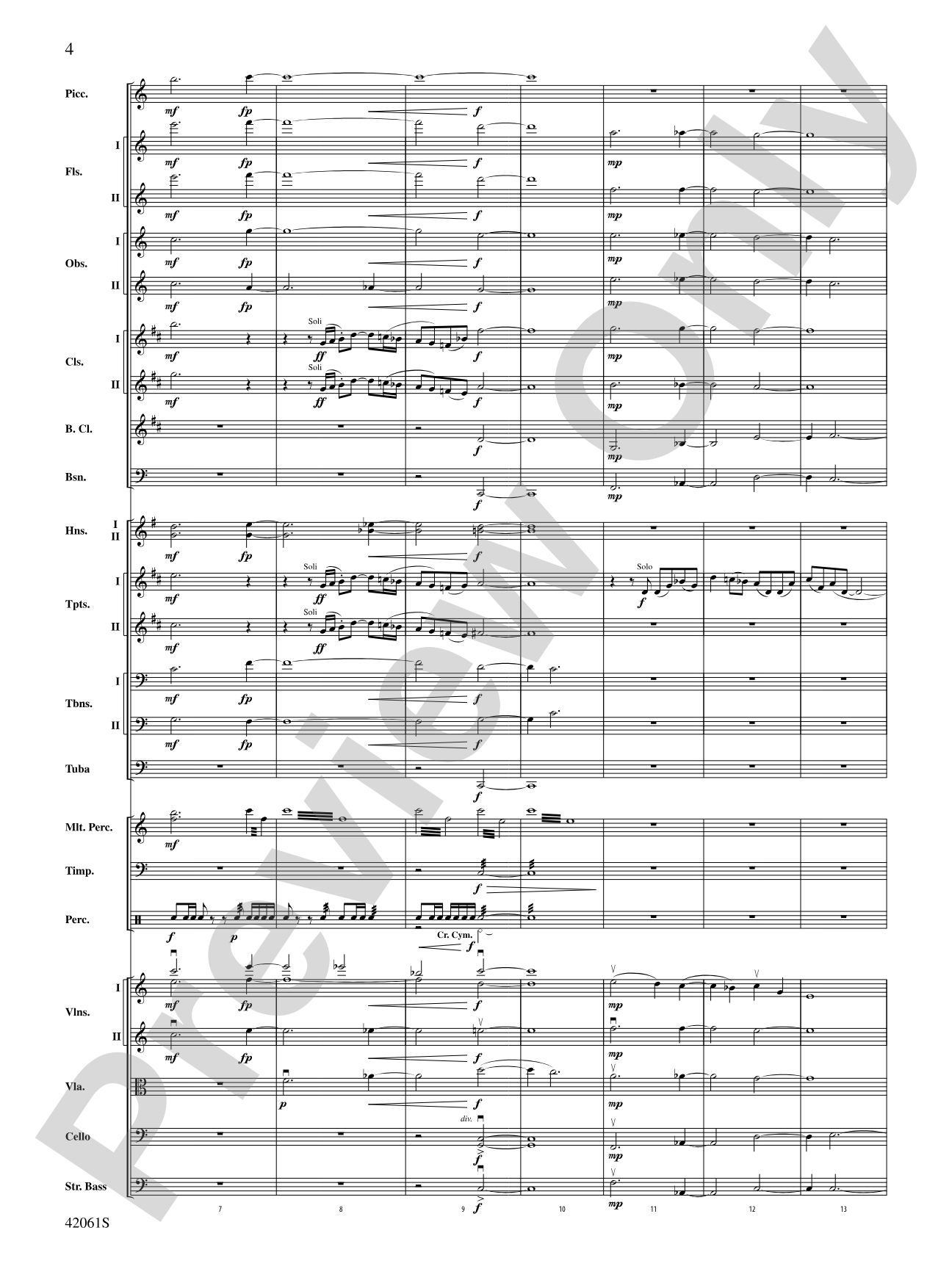 South County Sketches: Full Orchestra Conductor Score & Parts