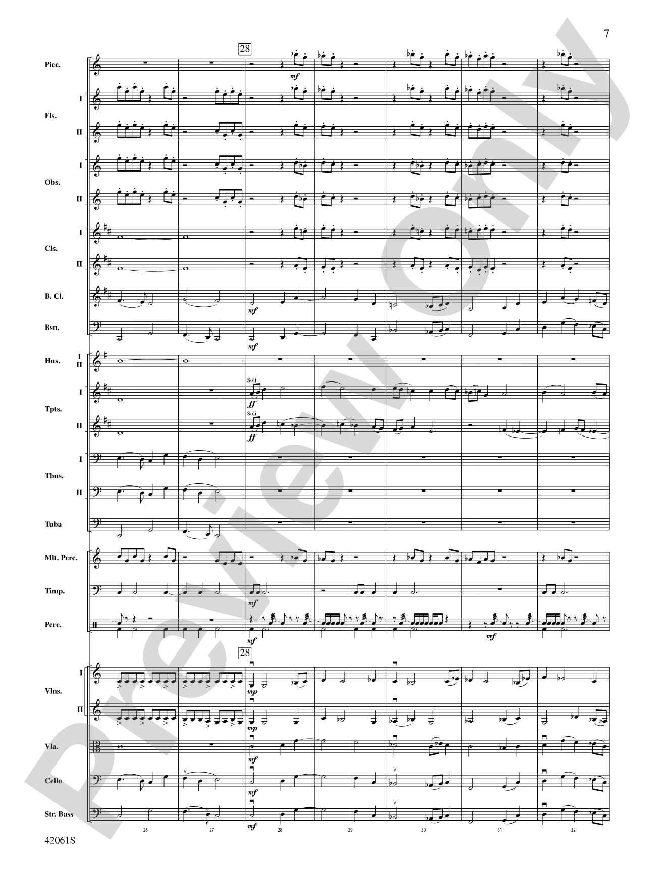 South County Sketches: Full Orchestra Conductor Score & Parts