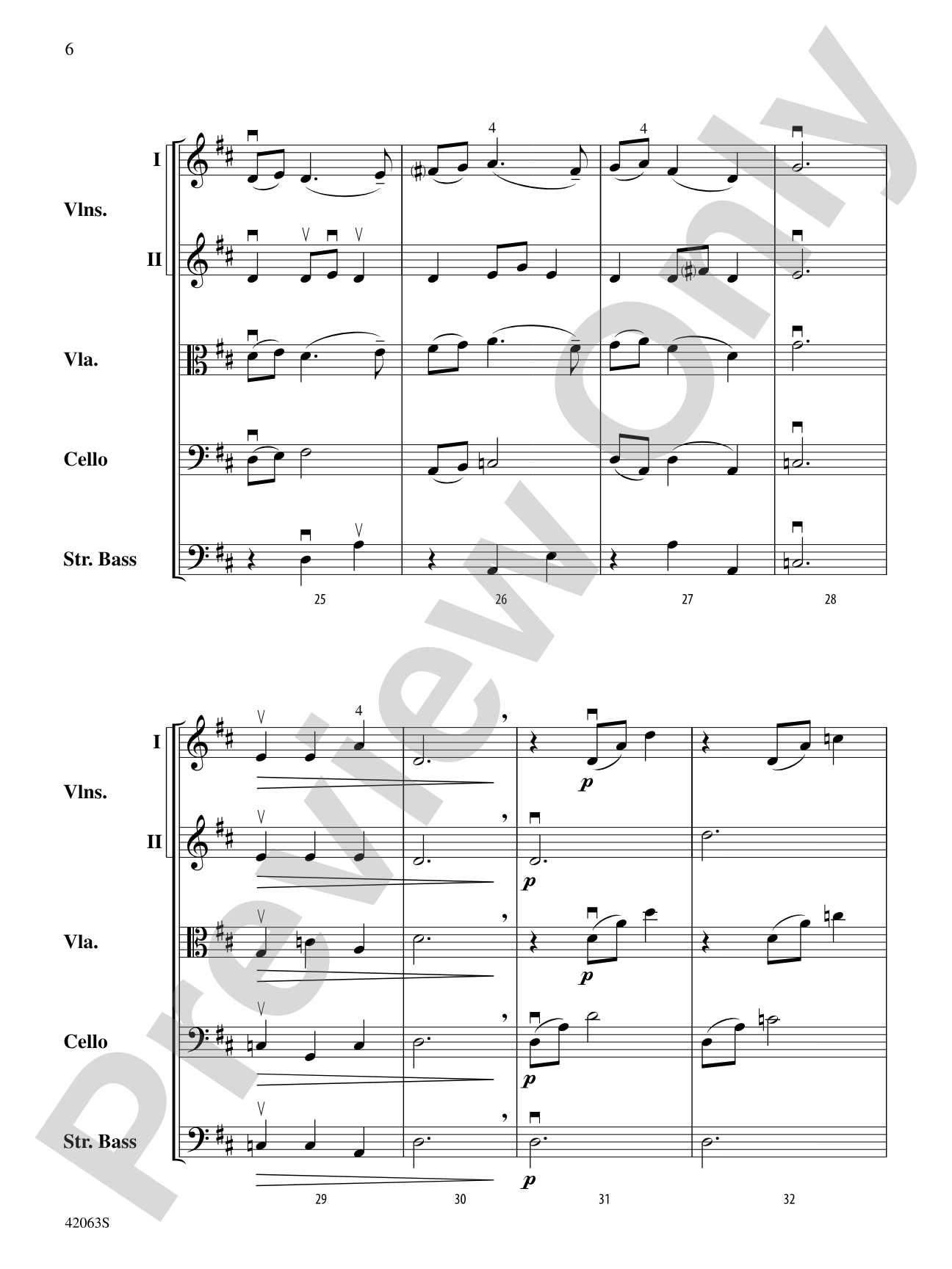Wexford Carol: String Orchestra Conductor Score & Parts