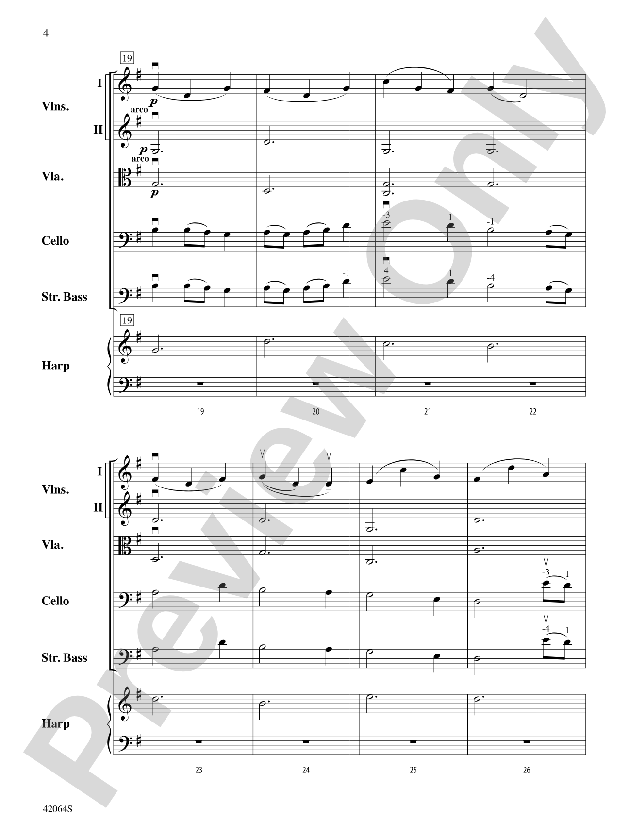 An Irish Farewell: String Orchestra Conductor Score & Parts