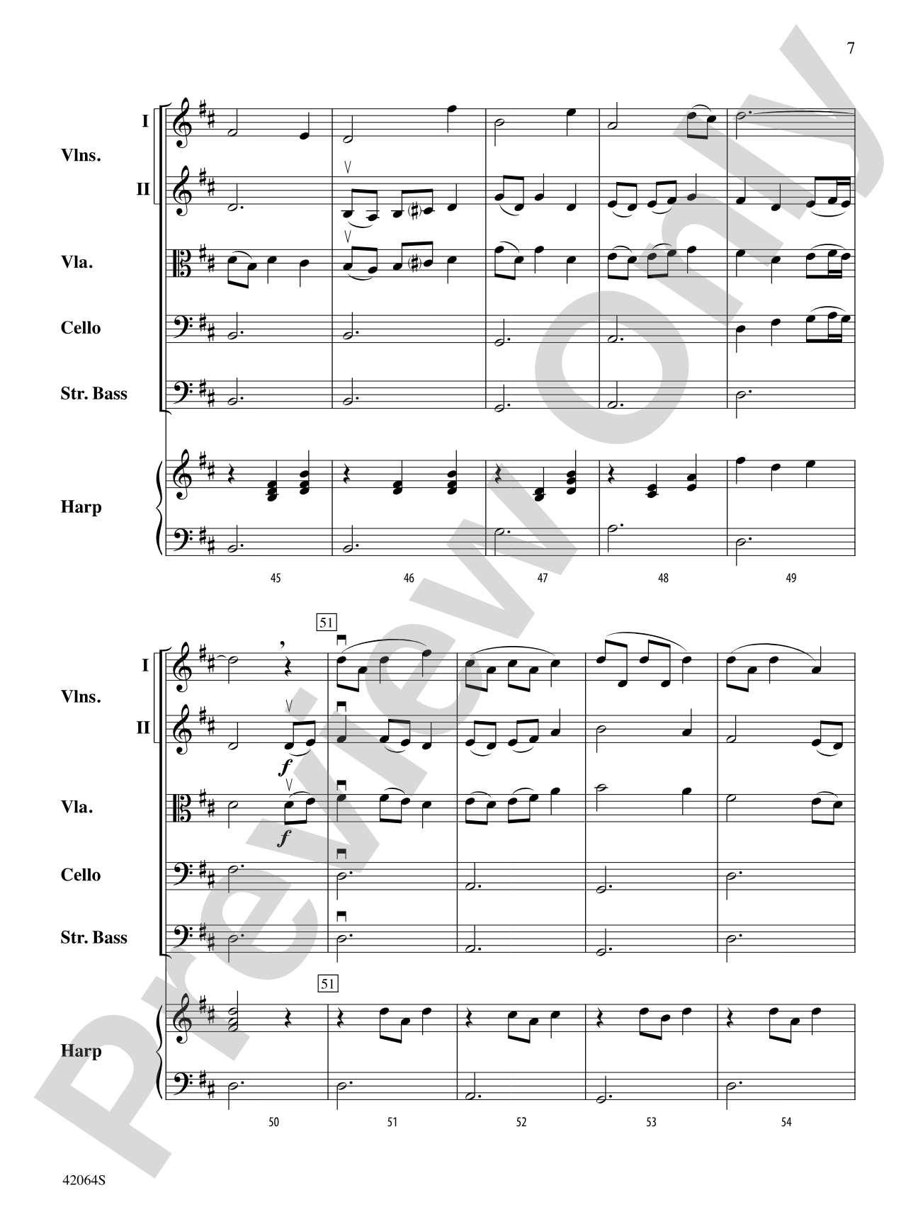 An Irish Farewell: String Orchestra Conductor Score & Parts