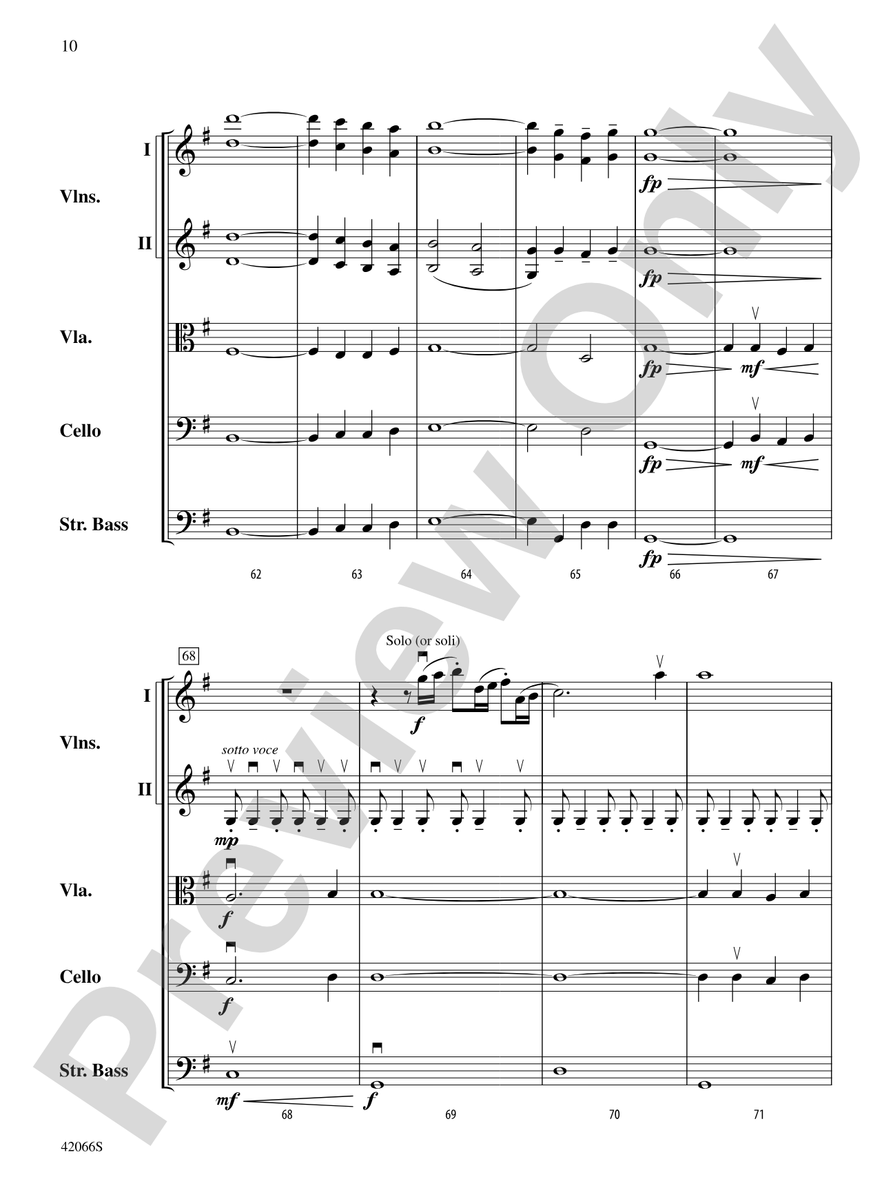 To Guard and Guide: String Orchestra Conductor Score & Parts