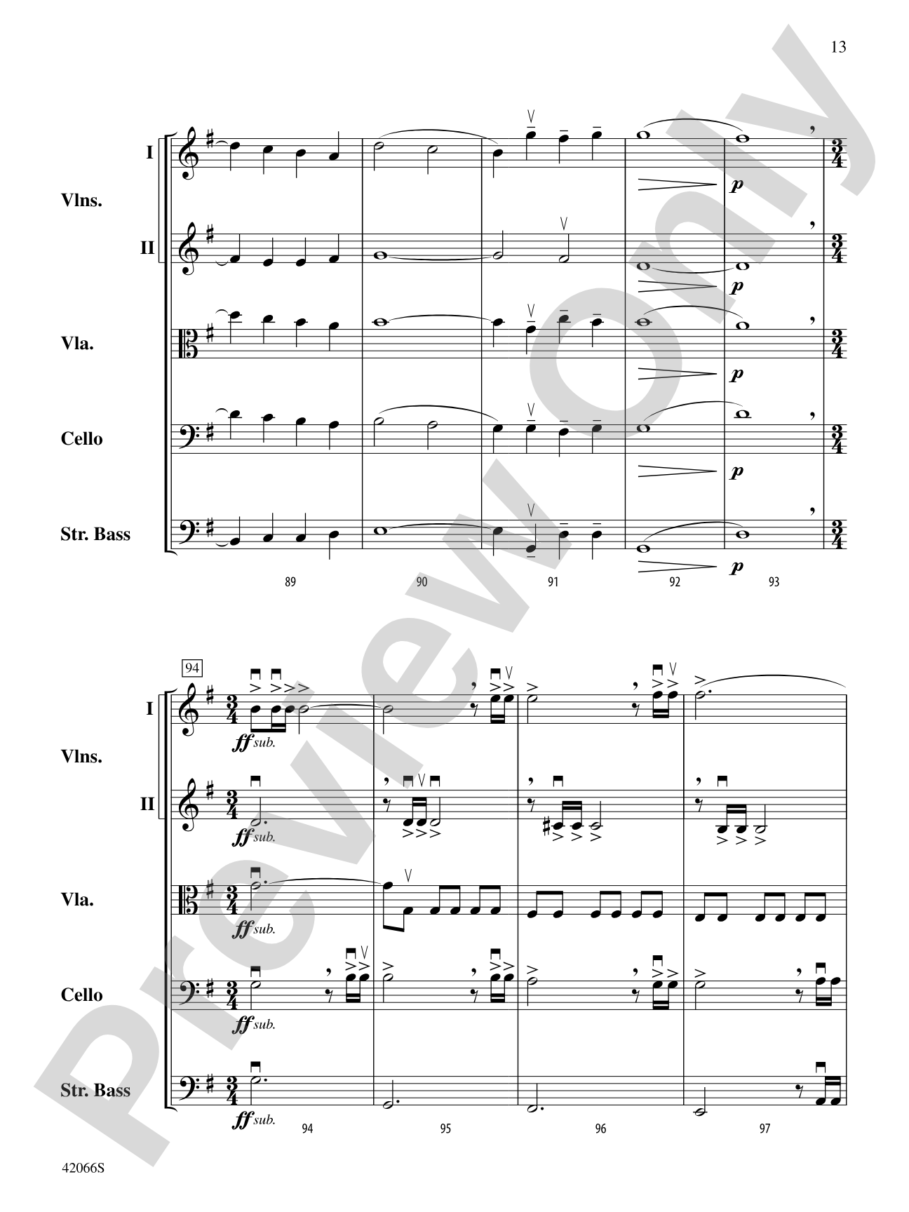 To Guard and Guide: String Orchestra Conductor Score & Parts