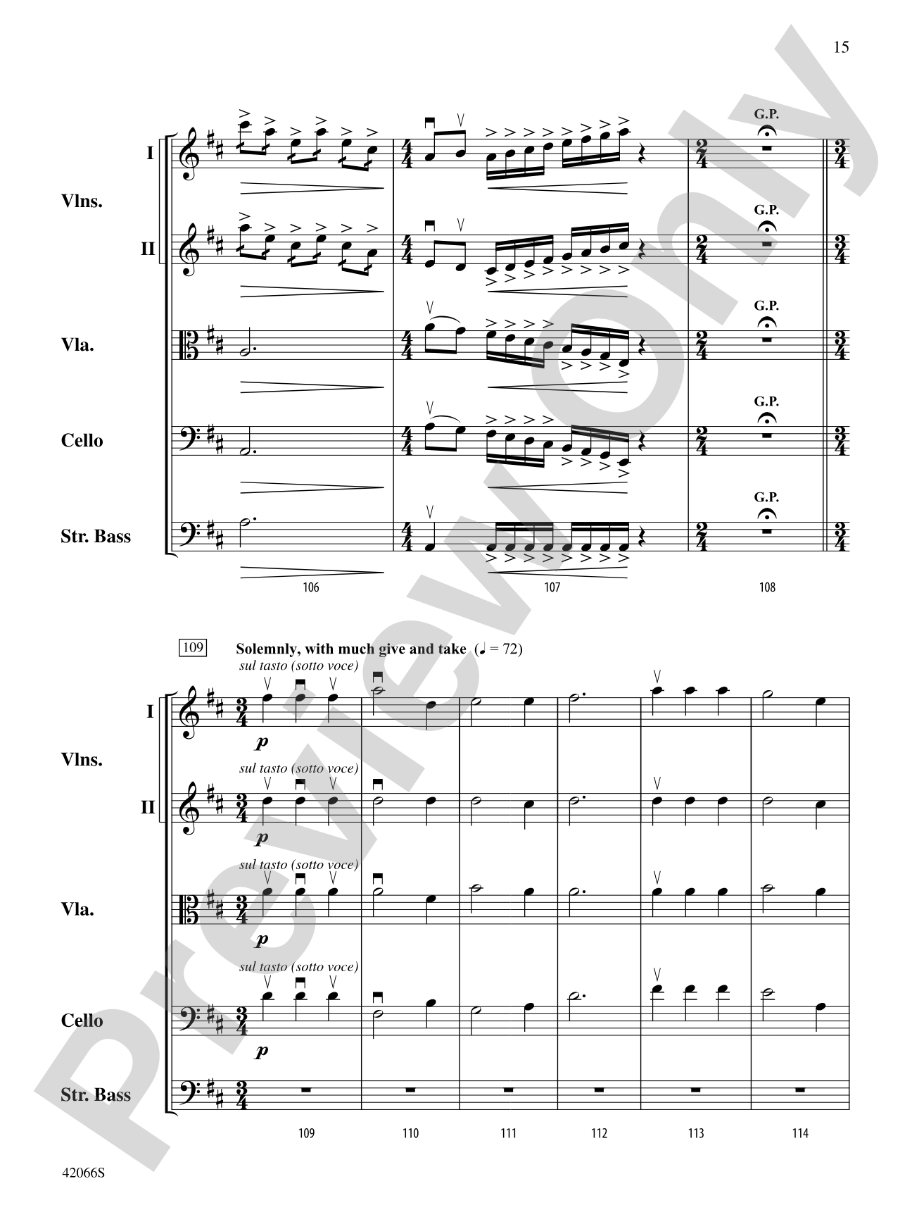 To Guard and Guide: String Orchestra Conductor Score & Parts
