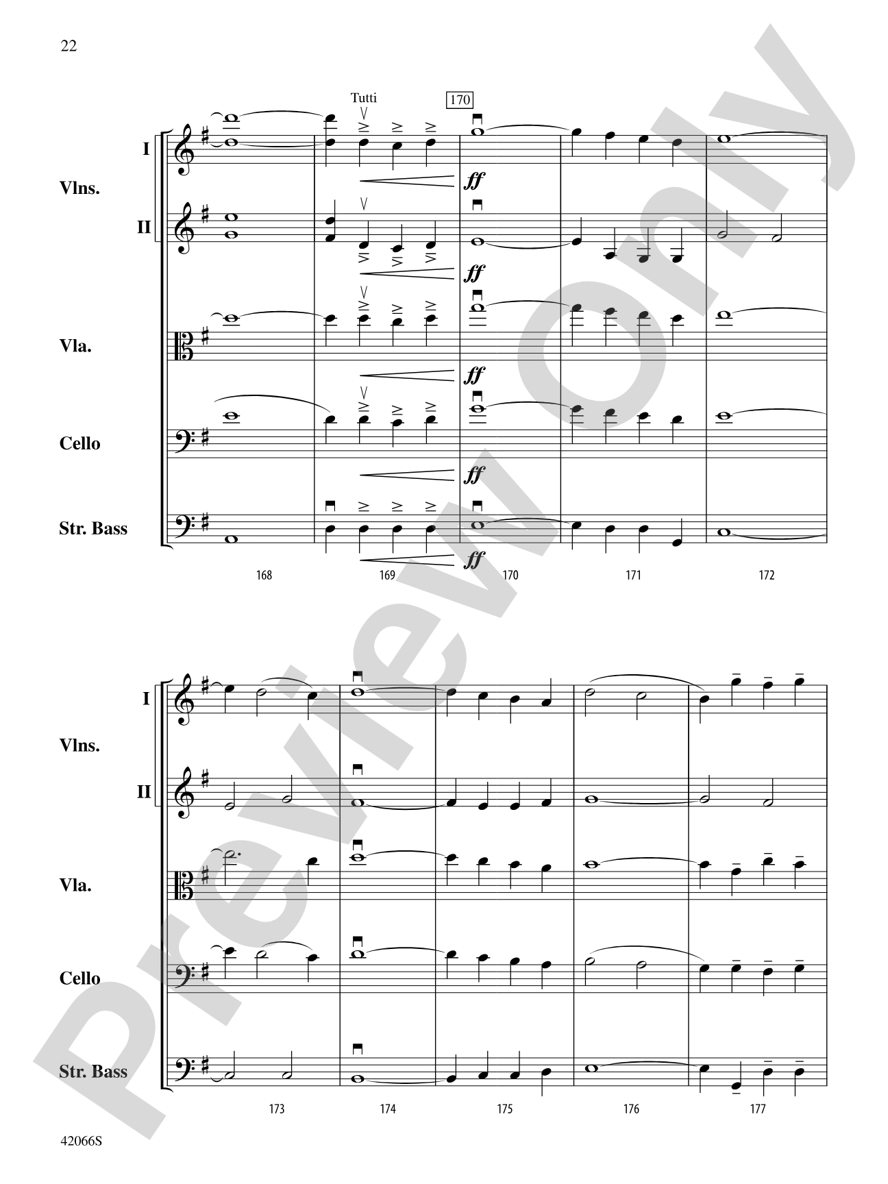 To Guard and Guide: String Orchestra Conductor Score & Parts