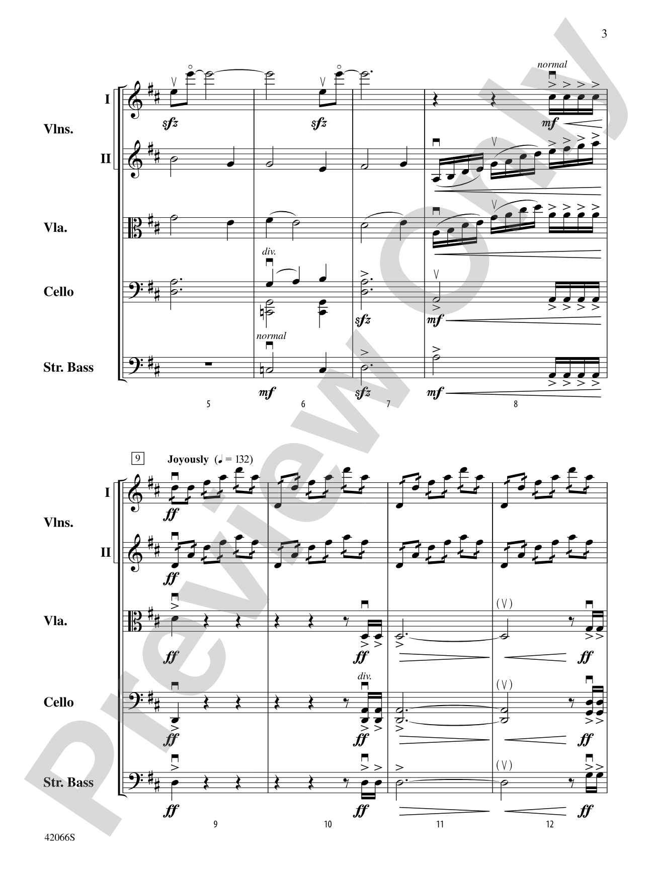 To Guard and Guide: String Orchestra Conductor Score & Parts