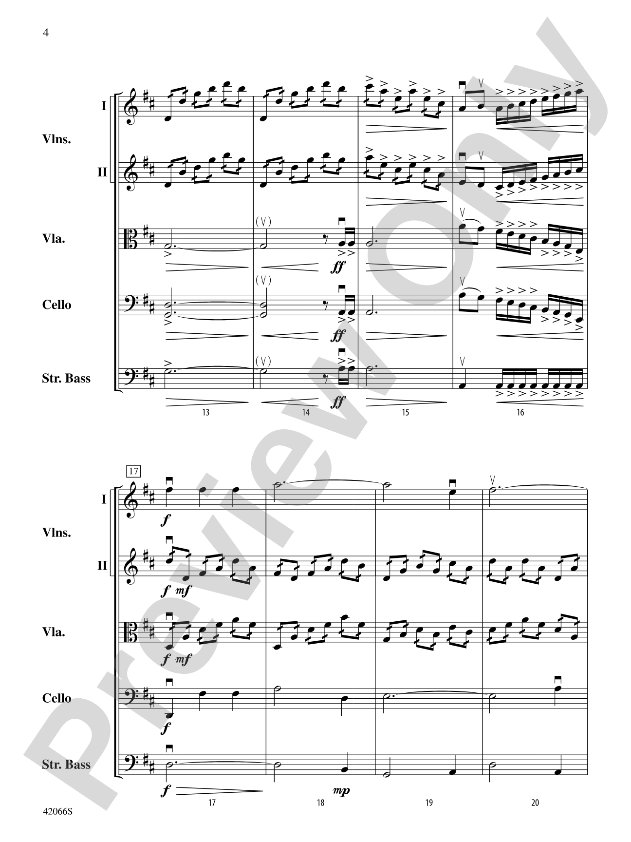 To Guard and Guide: String Orchestra Conductor Score & Parts