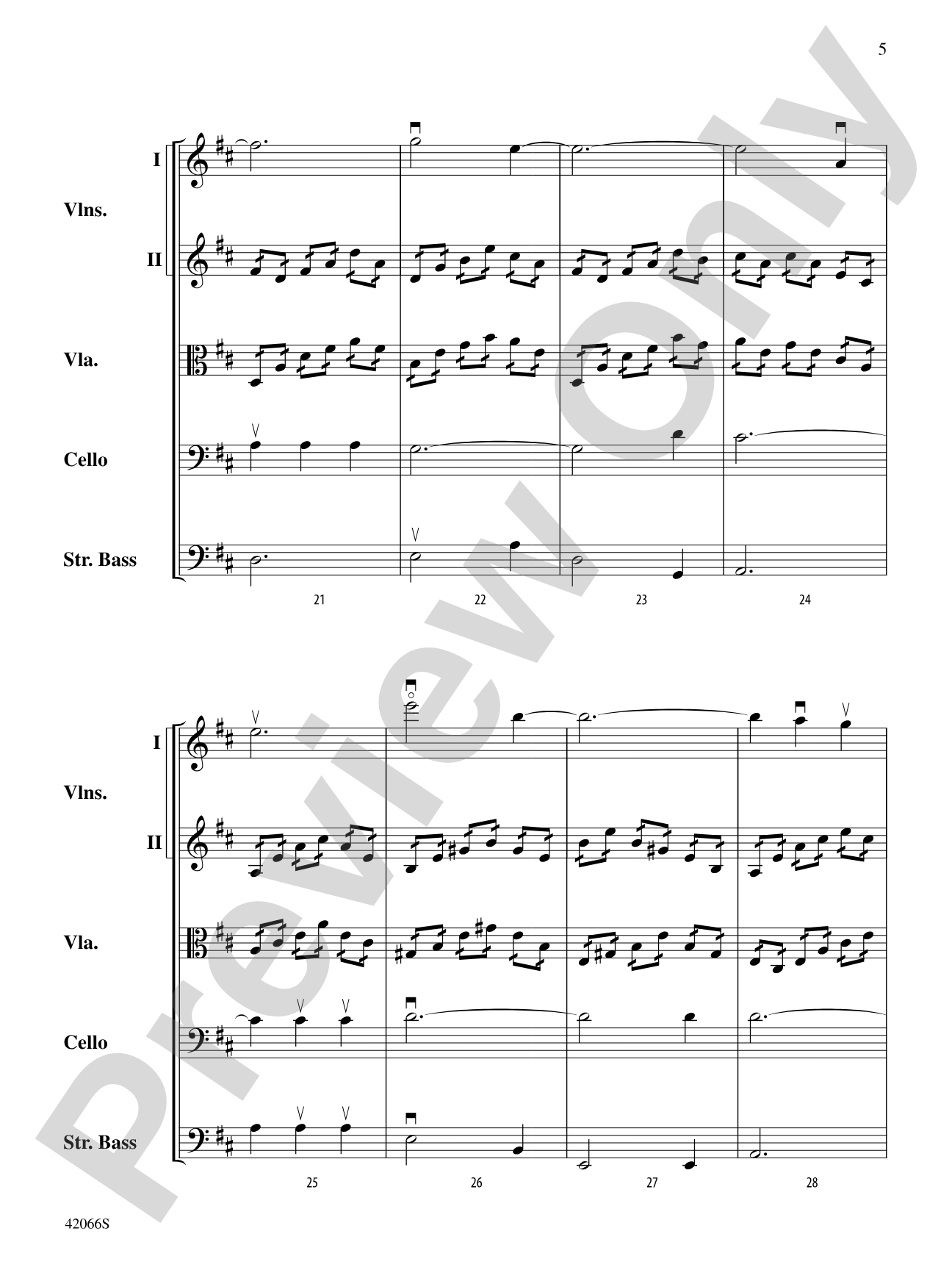 To Guard and Guide: String Orchestra Conductor Score & Parts
