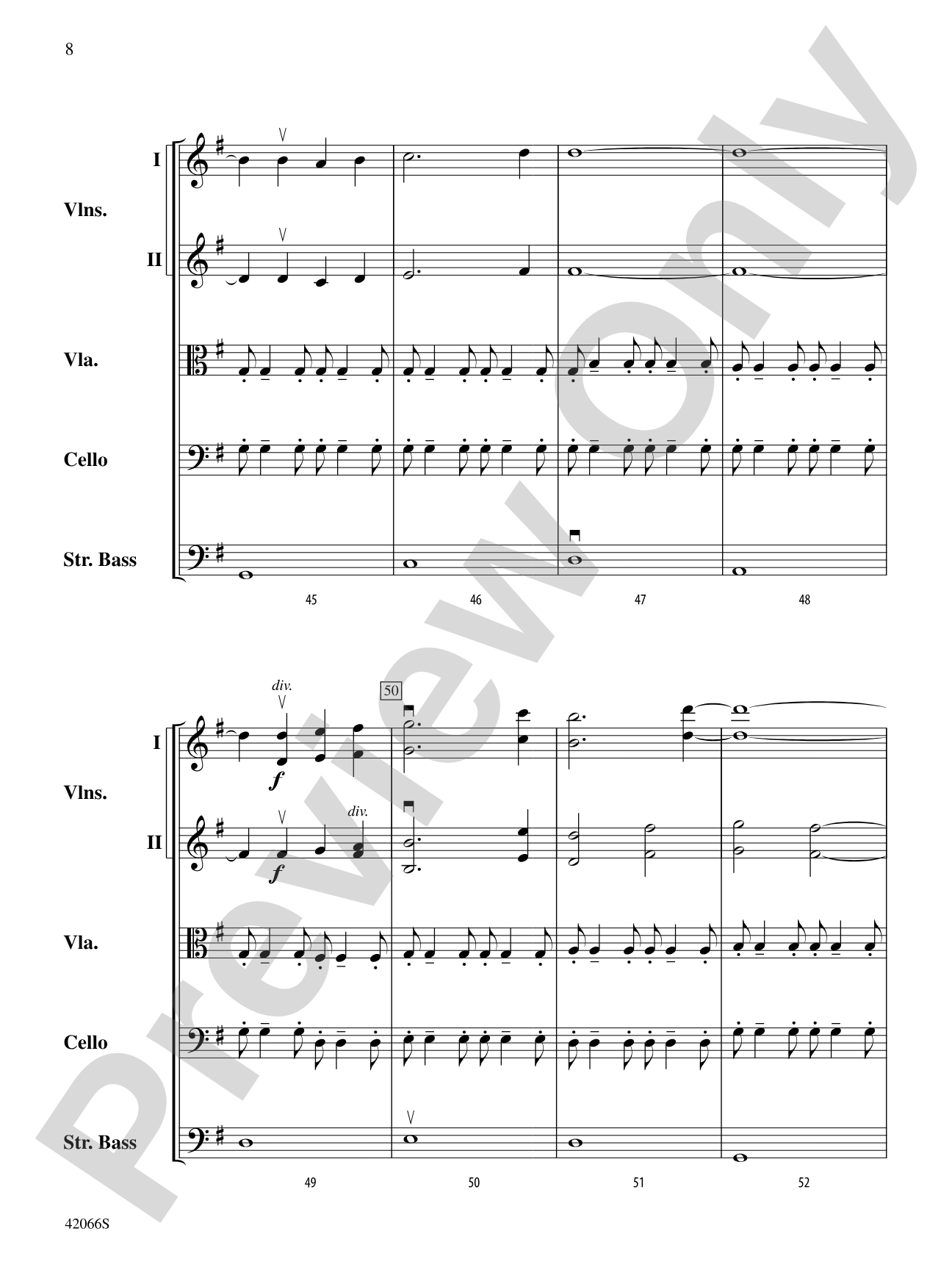 To Guard and Guide: String Orchestra Conductor Score & Parts