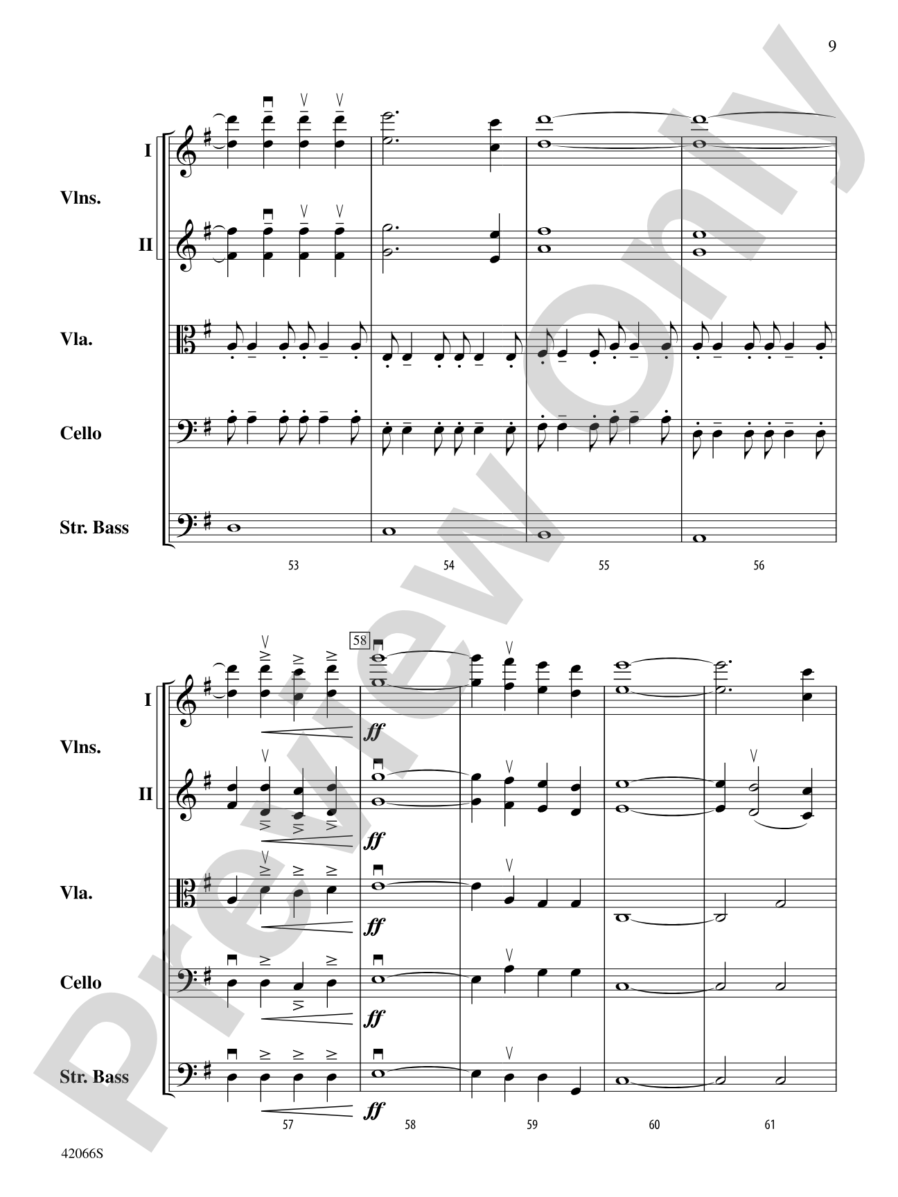 To Guard and Guide: String Orchestra Conductor Score & Parts