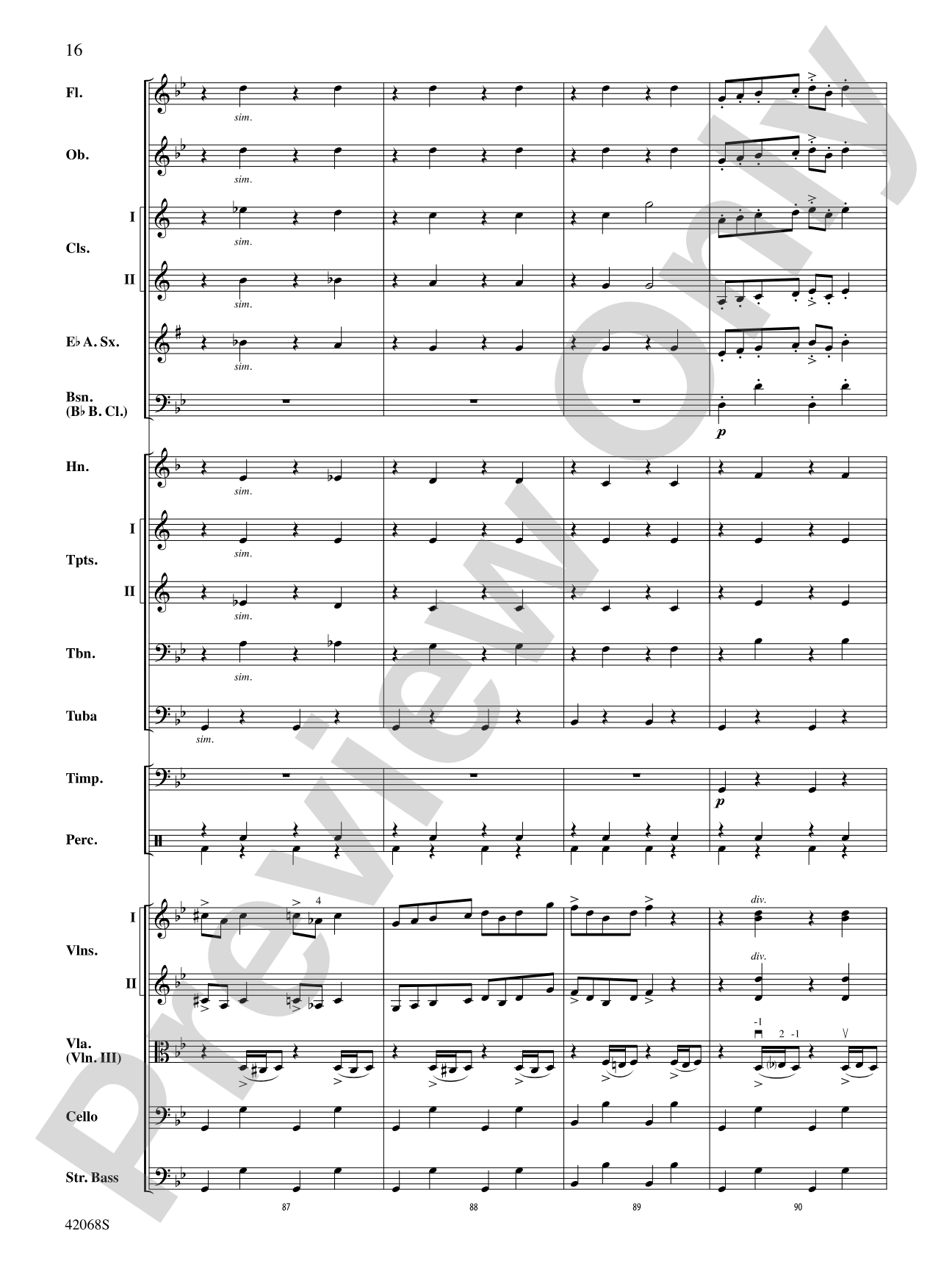 Peer Gynt Suite Selections: Full Orchestra Conductor Score & Parts