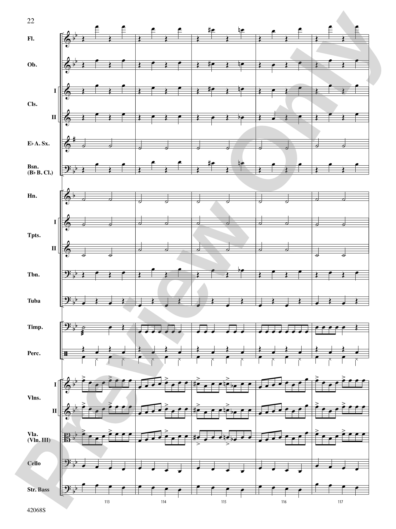 Peer Gynt Suite Selections: Full Orchestra Conductor Score & Parts